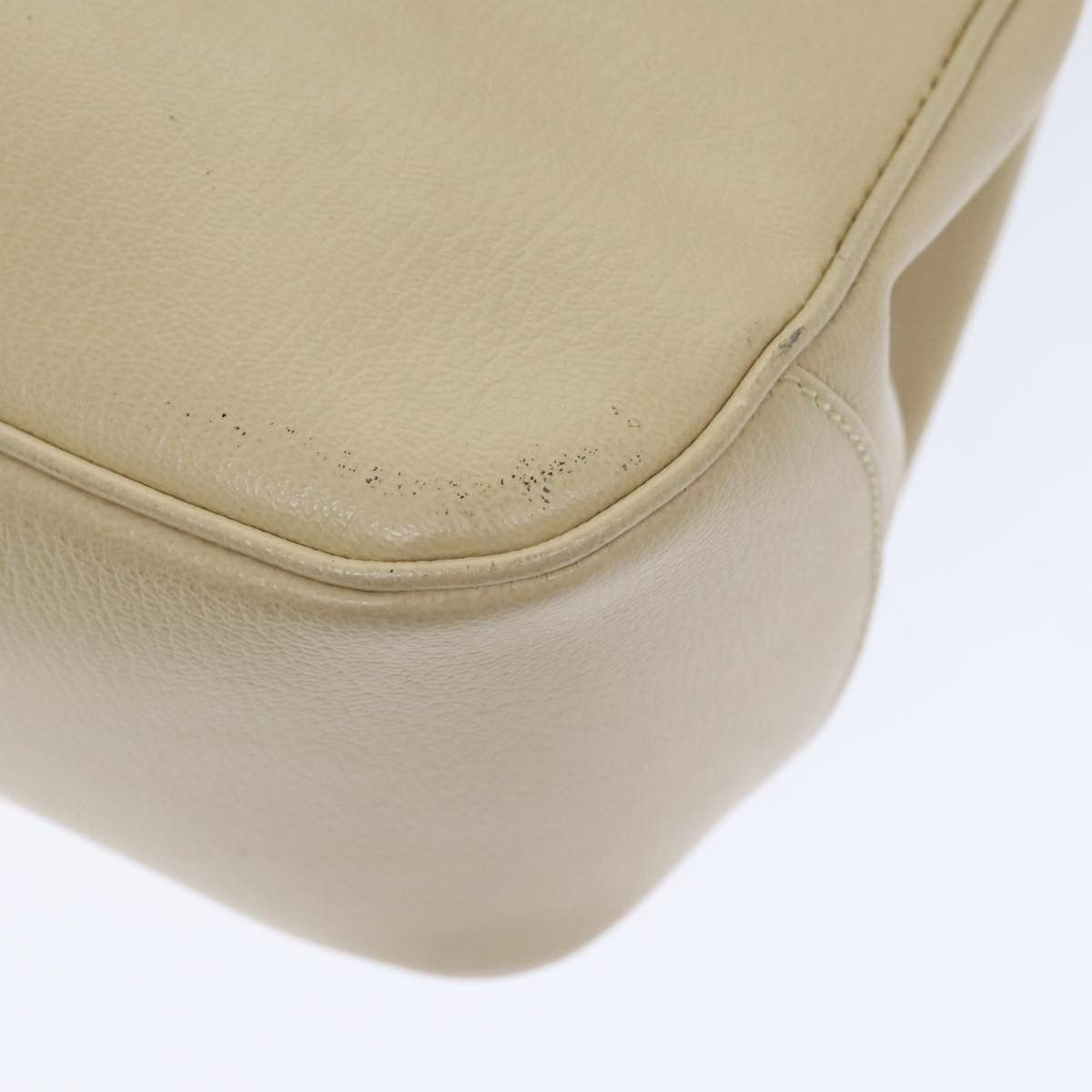 Salvatore Ferragamo Salvatore Ferragamo Gancini Shoulder Bag Leather Beige Gold Size ONE SIZE - 15 Thumbnail
