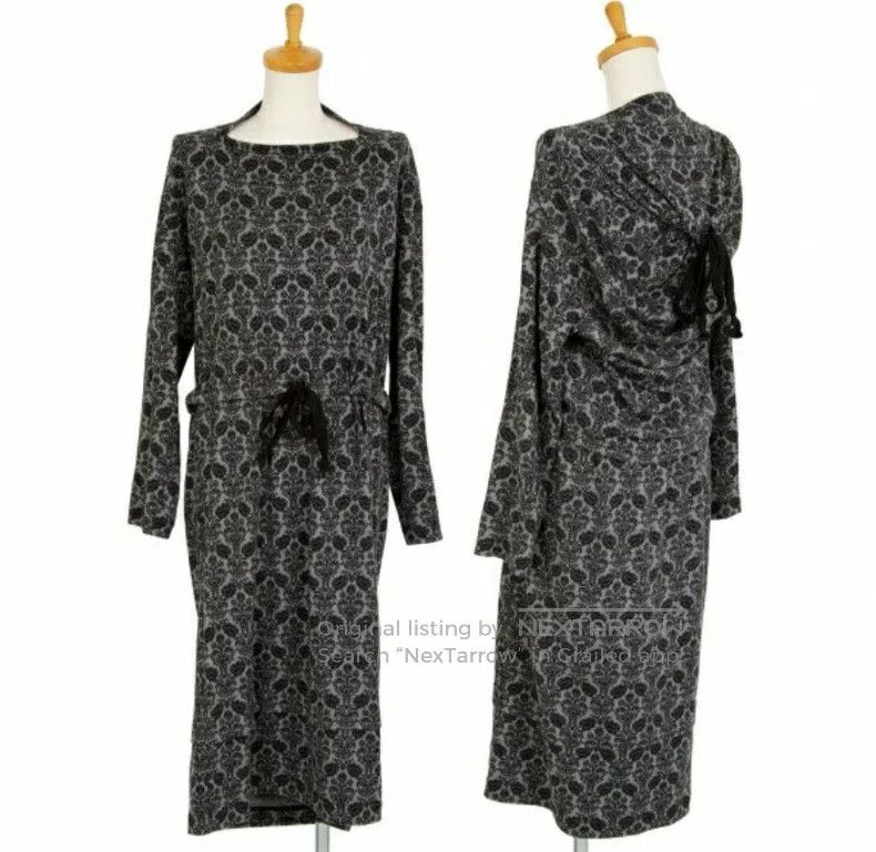 Comme des Garcons Comme Des Garcons Totem Drawstring Open Back Dress Size S / US 4 / IT 40 - 1 Thumbnail