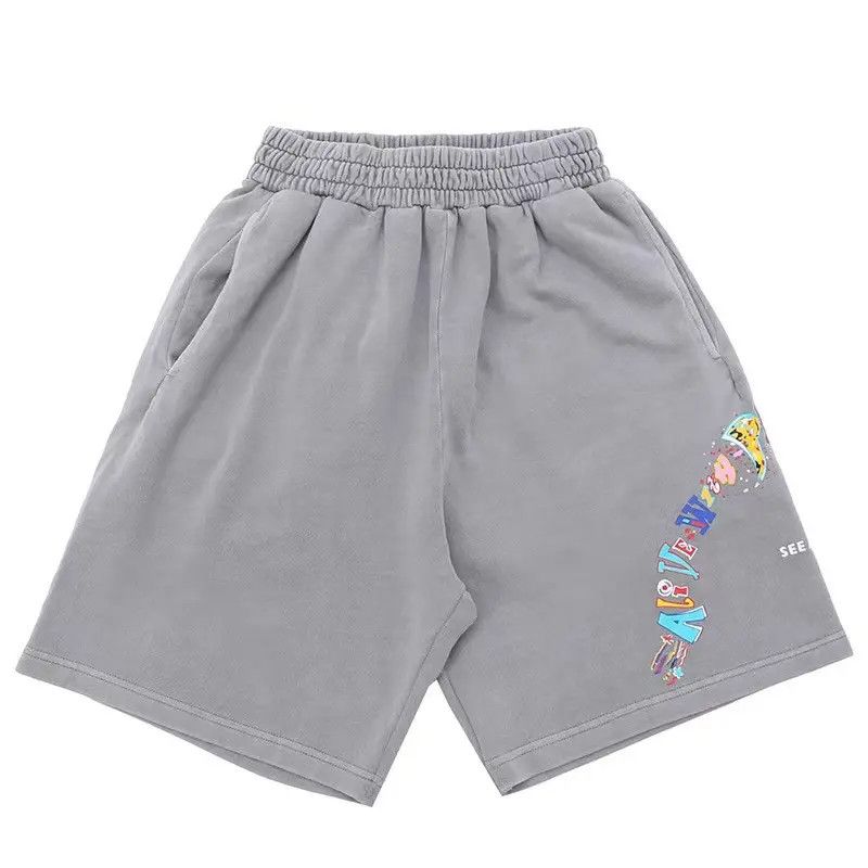 Designer × Japanese Brand Vintage Hip Hop Street Comfort Loose Casual Shorts Size US 33 - 1 Thumbnail