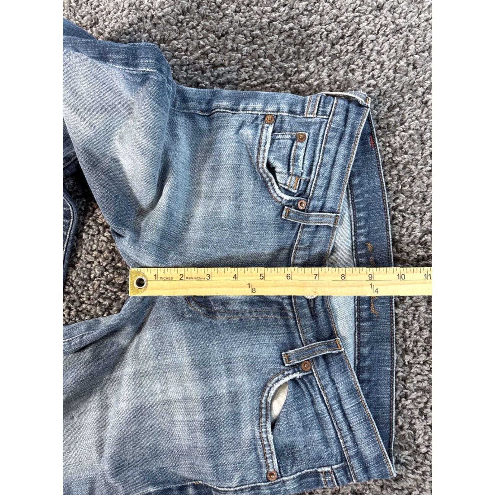 7 For All Mankind 7 For All Mankind Jeans Womens 28x28 Bootcut Blue Denim Low Rise Regular Fit 5-Pocket Jeans Mens Not Applicable? Size 28" / US 6 / IT 42 - 5 Thumbnail