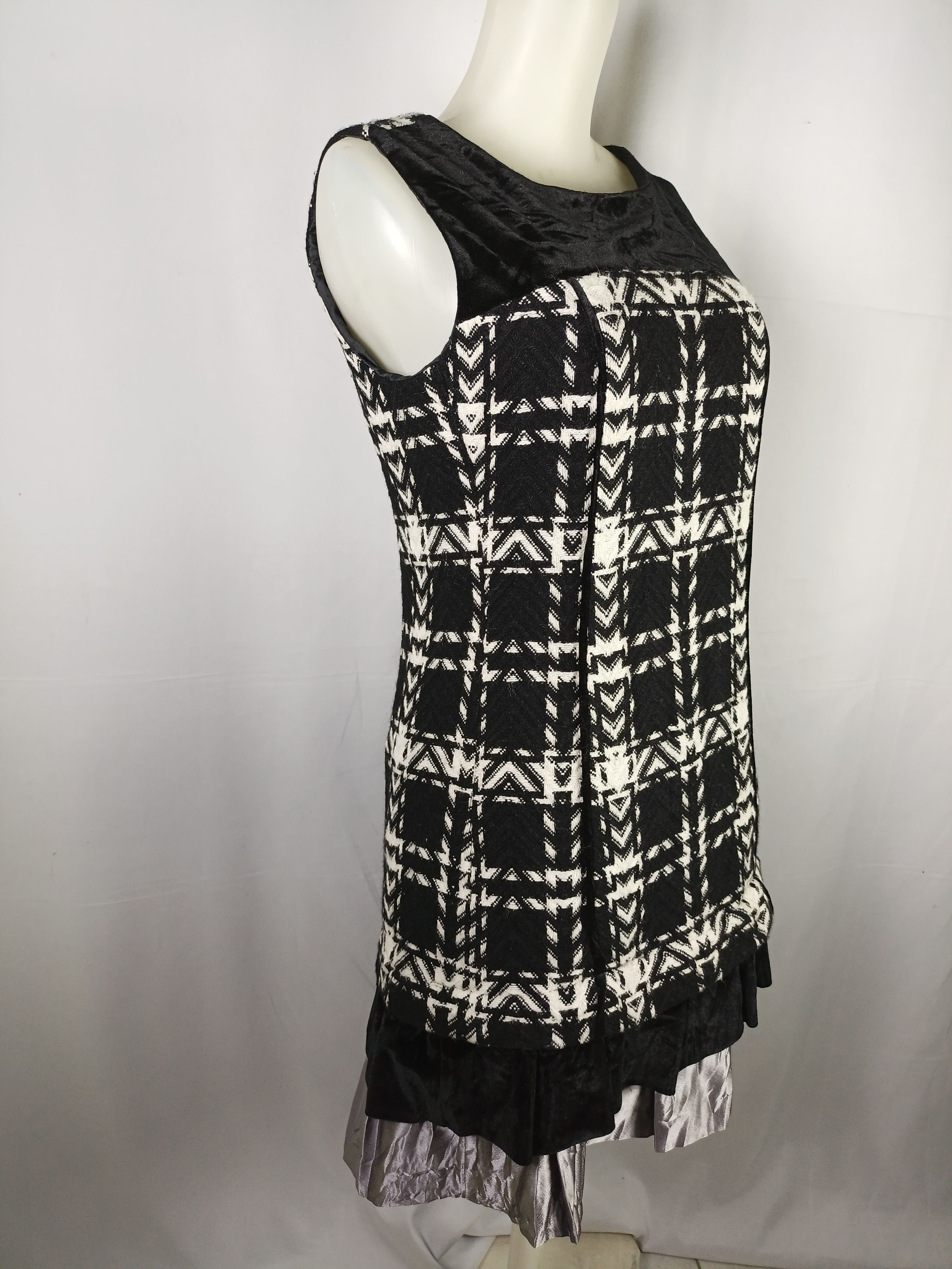 Designer × Japanese Brand N. BY N COCO Knitted Sleeveless Velvet Dress Size M / US 6-8 / IT 42-44 - 17 Thumbnail