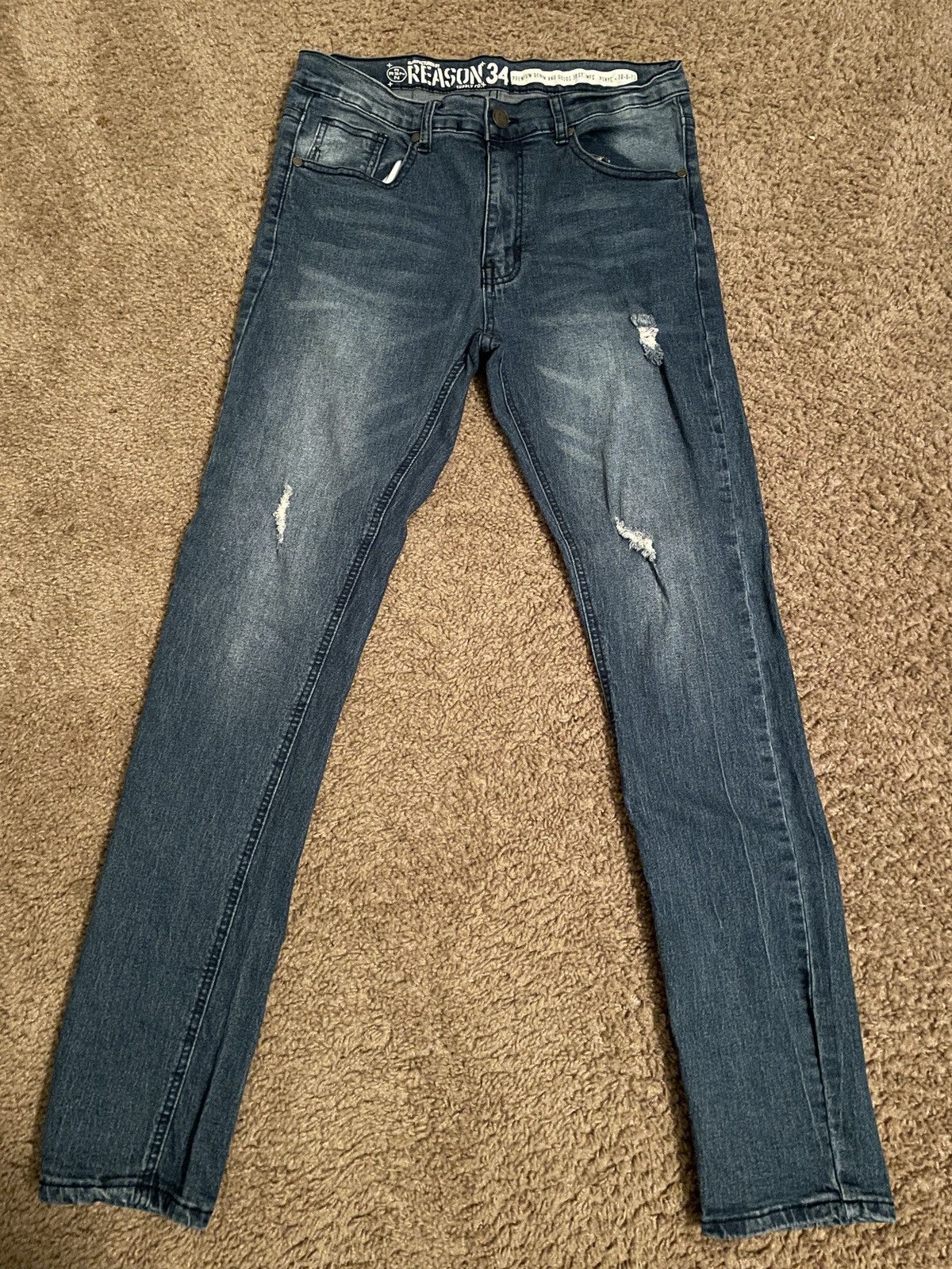 Other Reason 34 Skinny Jeans Size US 33 - 1 Thumbnail