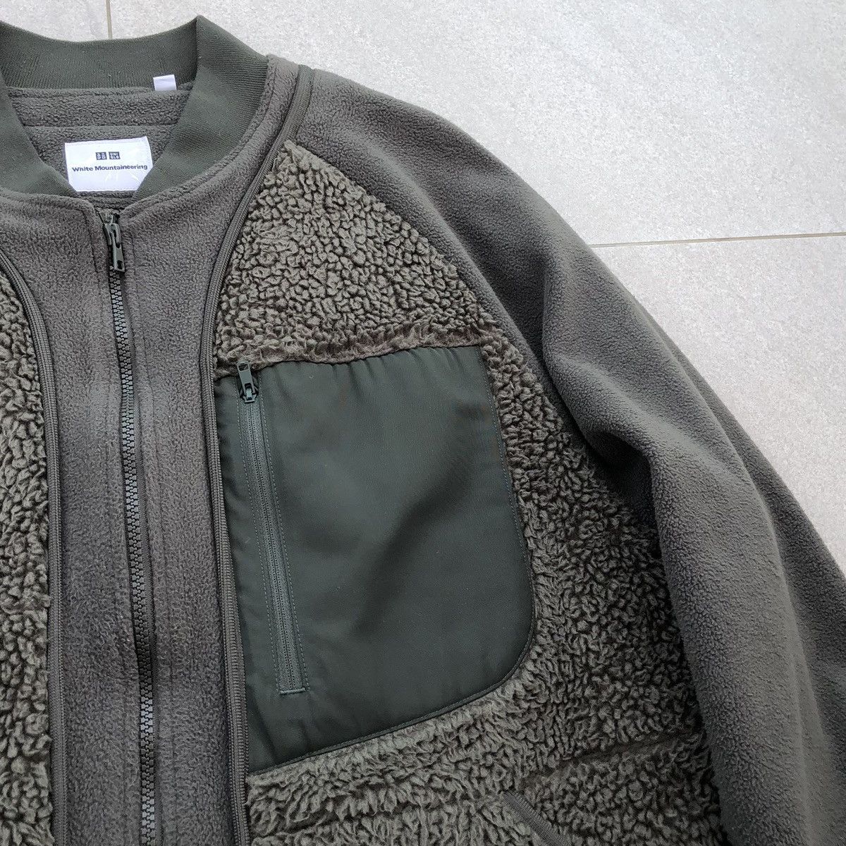 Uniqlo × White Mountaineering UNIQLO x White Mountaineering Fleece Long-Sleeve Jacket Size US XL / EU 56 / 4 - 4 Thumbnail