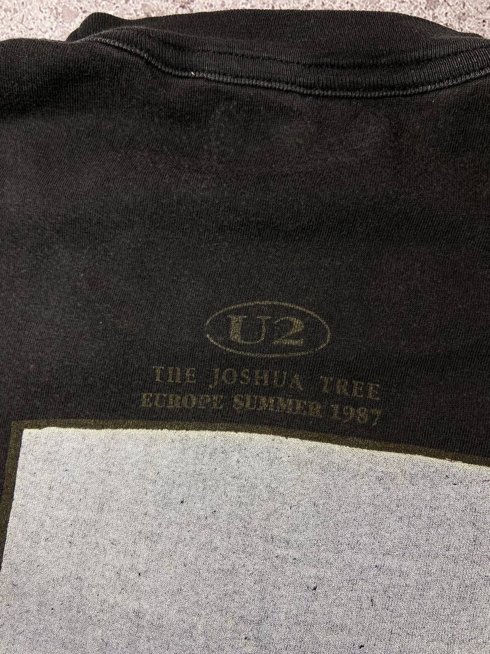 Band Tees × Vintage Vintage 1987 The Joshua Tree Tour T-Shirt rare 80s Size US M / EU 48-50 / 2 - 11 Thumbnail