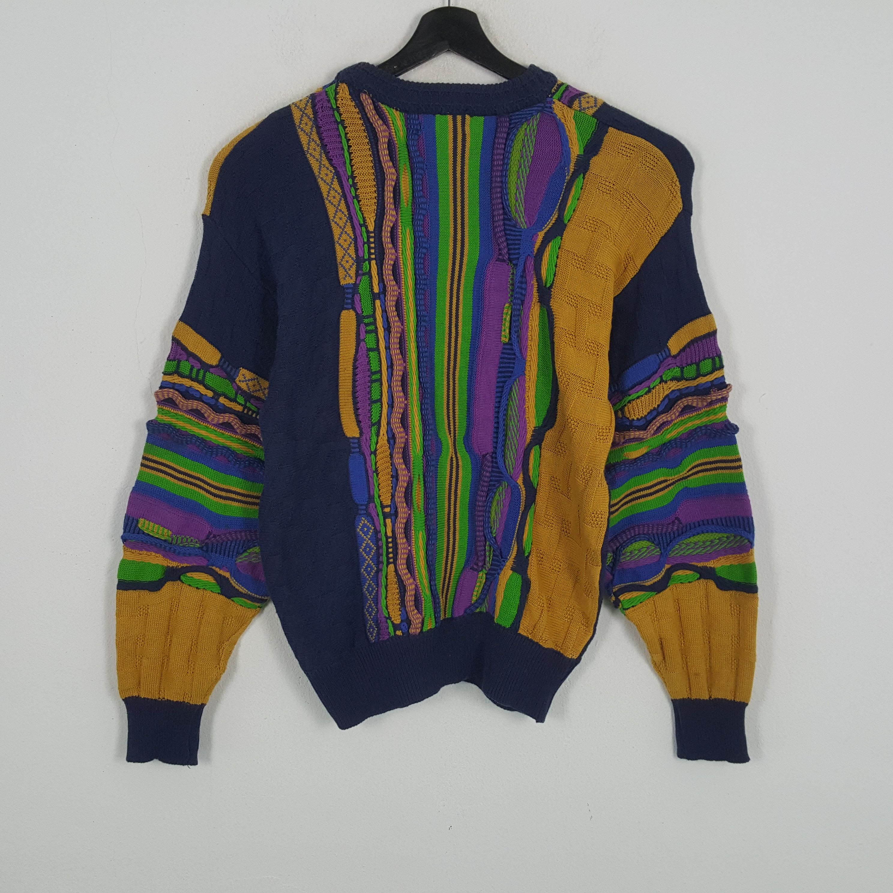 Vintage CHRISTIAN MODE Nice Design Knitwear Sweatshirt Size US S / EU 44-46 / 1 - 3 Thumbnail