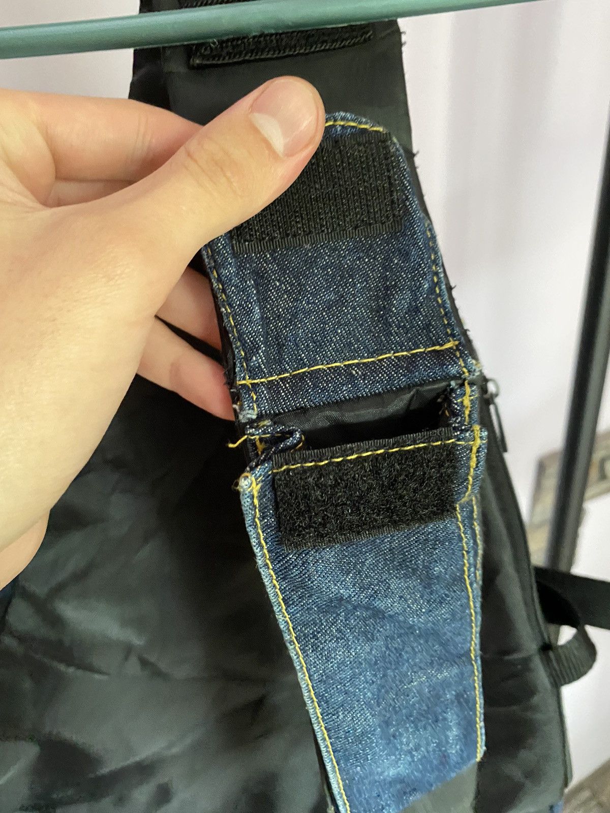 Japanese Brand Y2k denim clossbody bag Size ONE SIZE - 8 Thumbnail