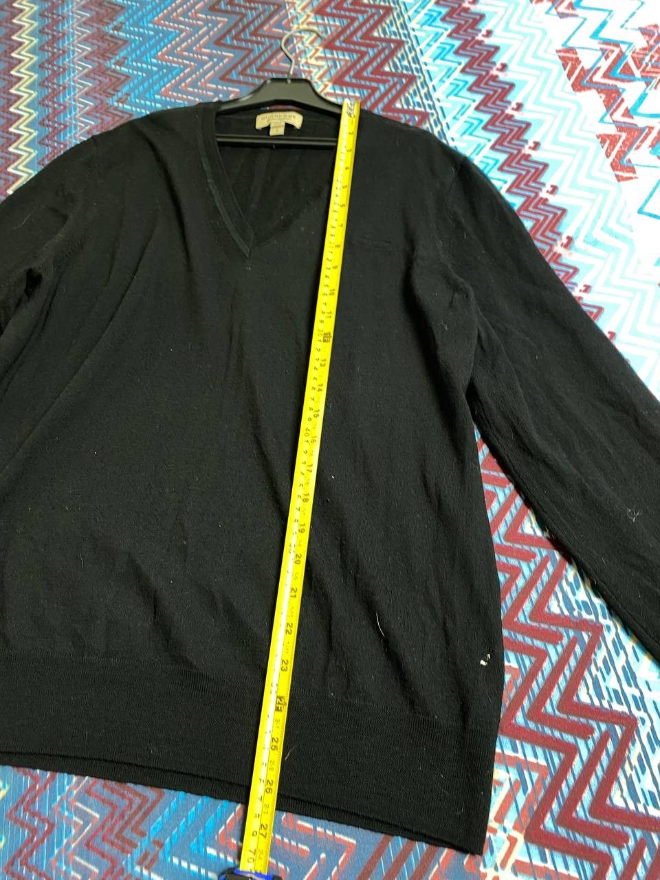 Burberry Y2K Vintage Streetwear black Long Sleeve Burberry Size US L / EU 52-54 / 3 - 9 Thumbnail
