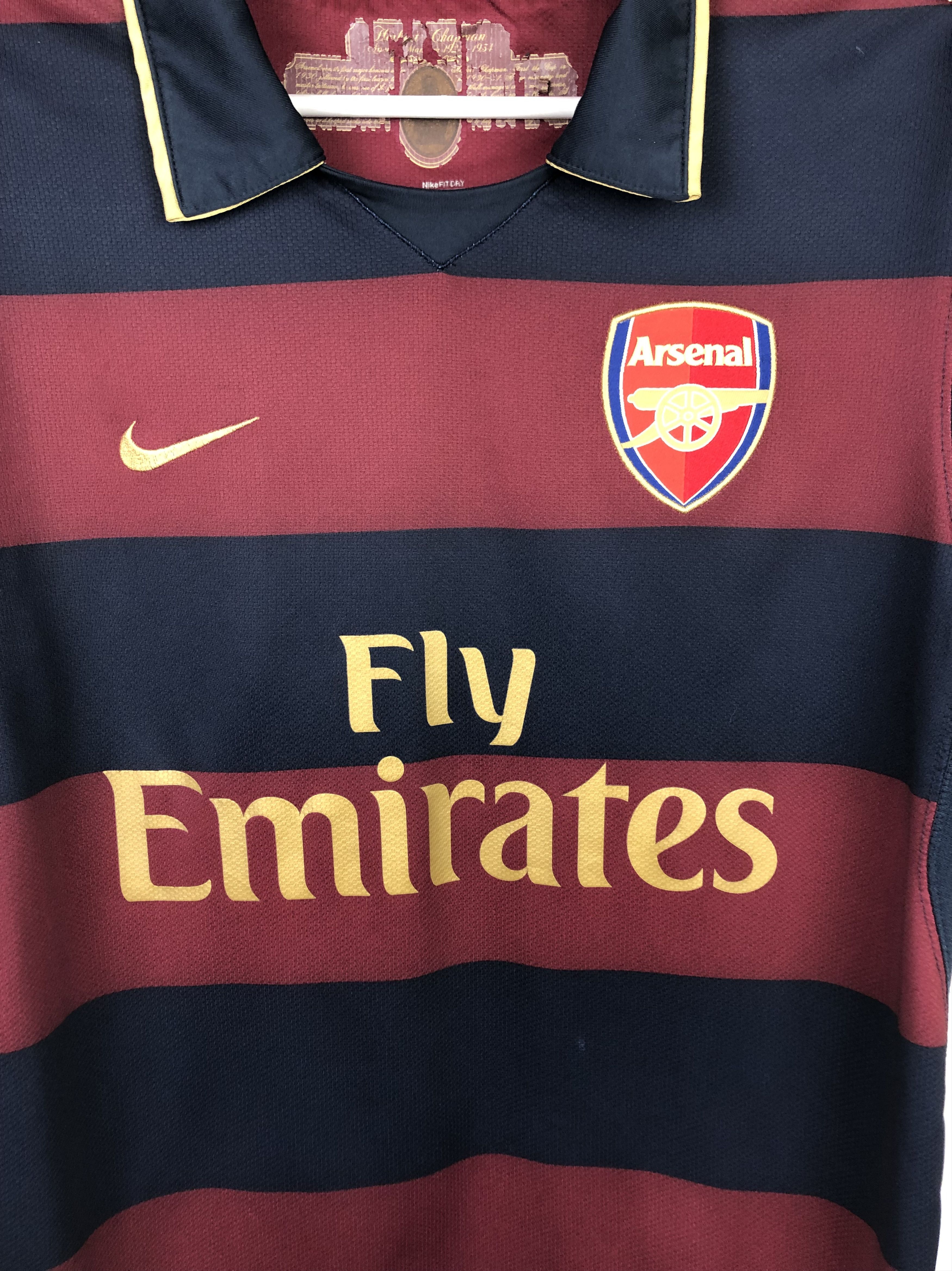 Nike Arsenal football shirt Soccer Nike Jersey 10 Gallas Tee Hype Size US M / EU 48-50 / 2 - 3 Thumbnail
