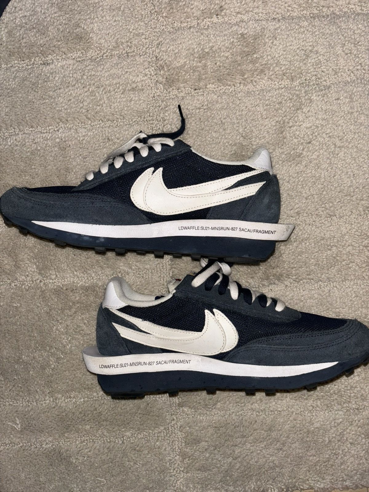 Nike Nike LDV waffle fragment design blue void Size US 10 / EU 43 - 2 Thumbnail