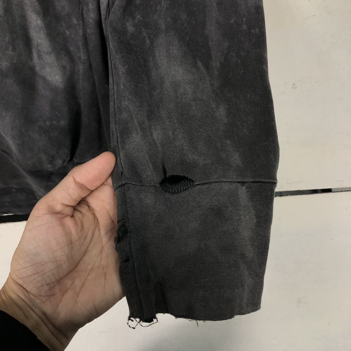 Schlussel 🔥VINTAGE BIKER JACKET BONDAGE ACID WASH PUNK SCHLUSSEL Size US M / EU 48-50 / 2 - 18 Thumbnail