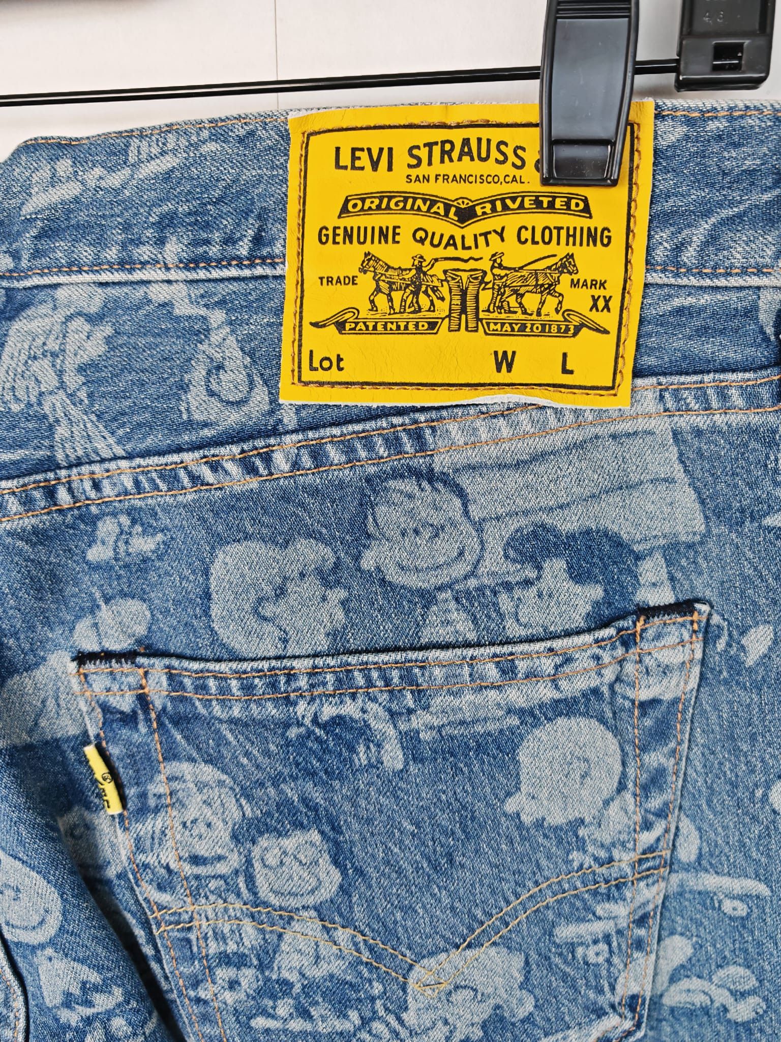 Levi's Levi’s 501 x Peanuts Snoopy Sample W32 L32 Size US 32 / EU 48 - 6 Thumbnail