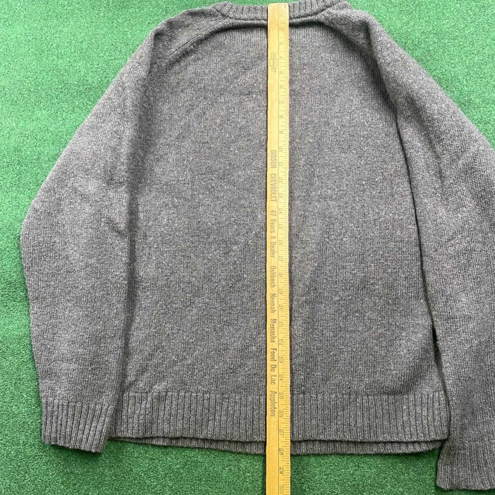 Vintage VINTAGE Woolrich Sweatshirt Mens XL Gray Wool 90S Graphic Print Crew Neck Pullover Size US XL / EU 56 / 4 - 7 Thumbnail