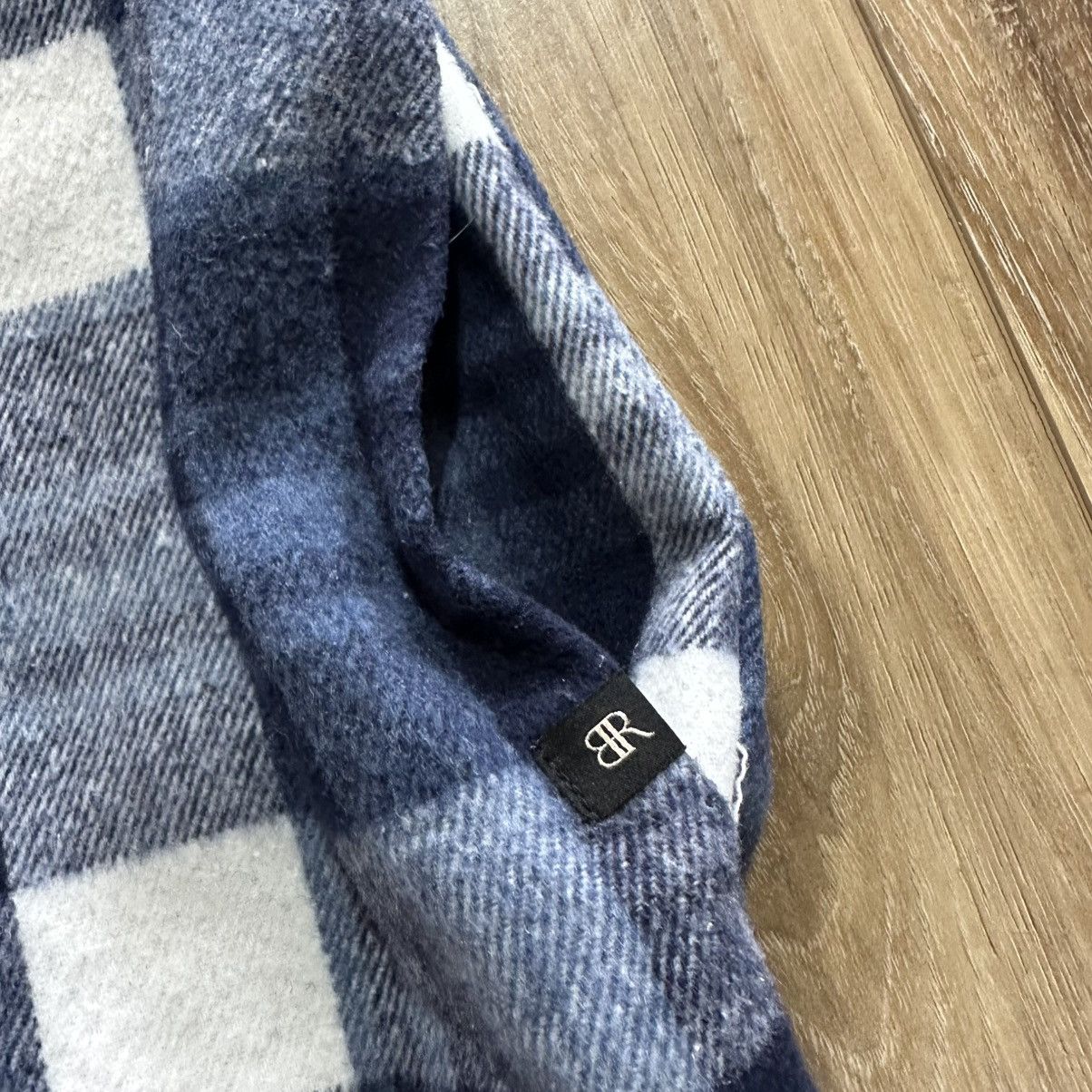 Banana Republic Women’s Banana Republic Heavy Flannel Shirt Jacket Shacket Size M / US 6-8 / IT 42-44 - 4 Thumbnail