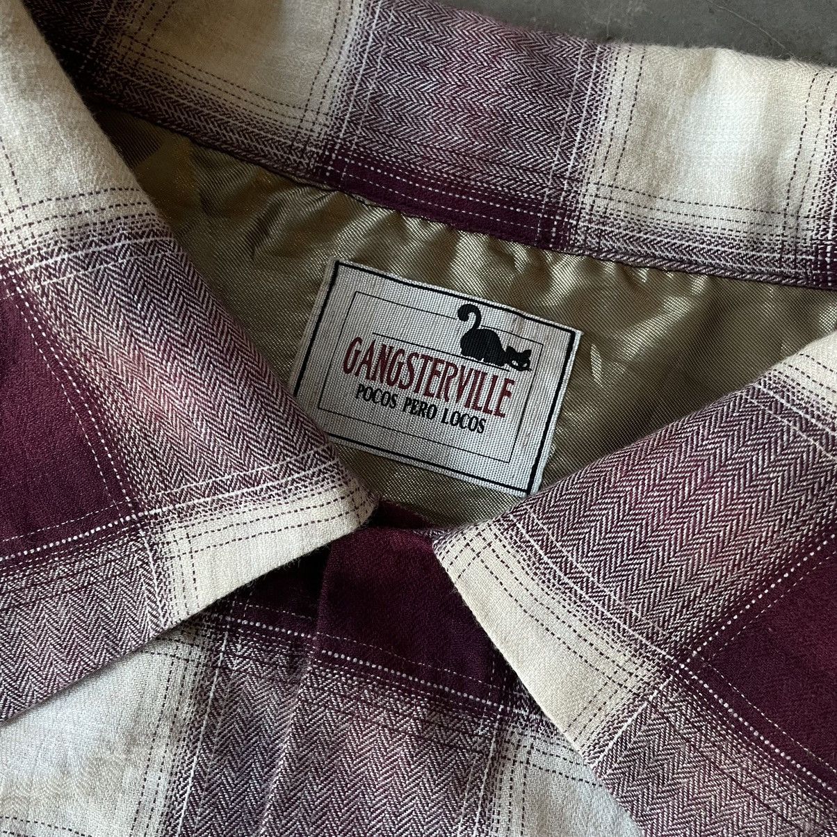 Japanese Brand Gangsterville flannel shirt Size US L / EU 52-54 / 3 - 7 Thumbnail