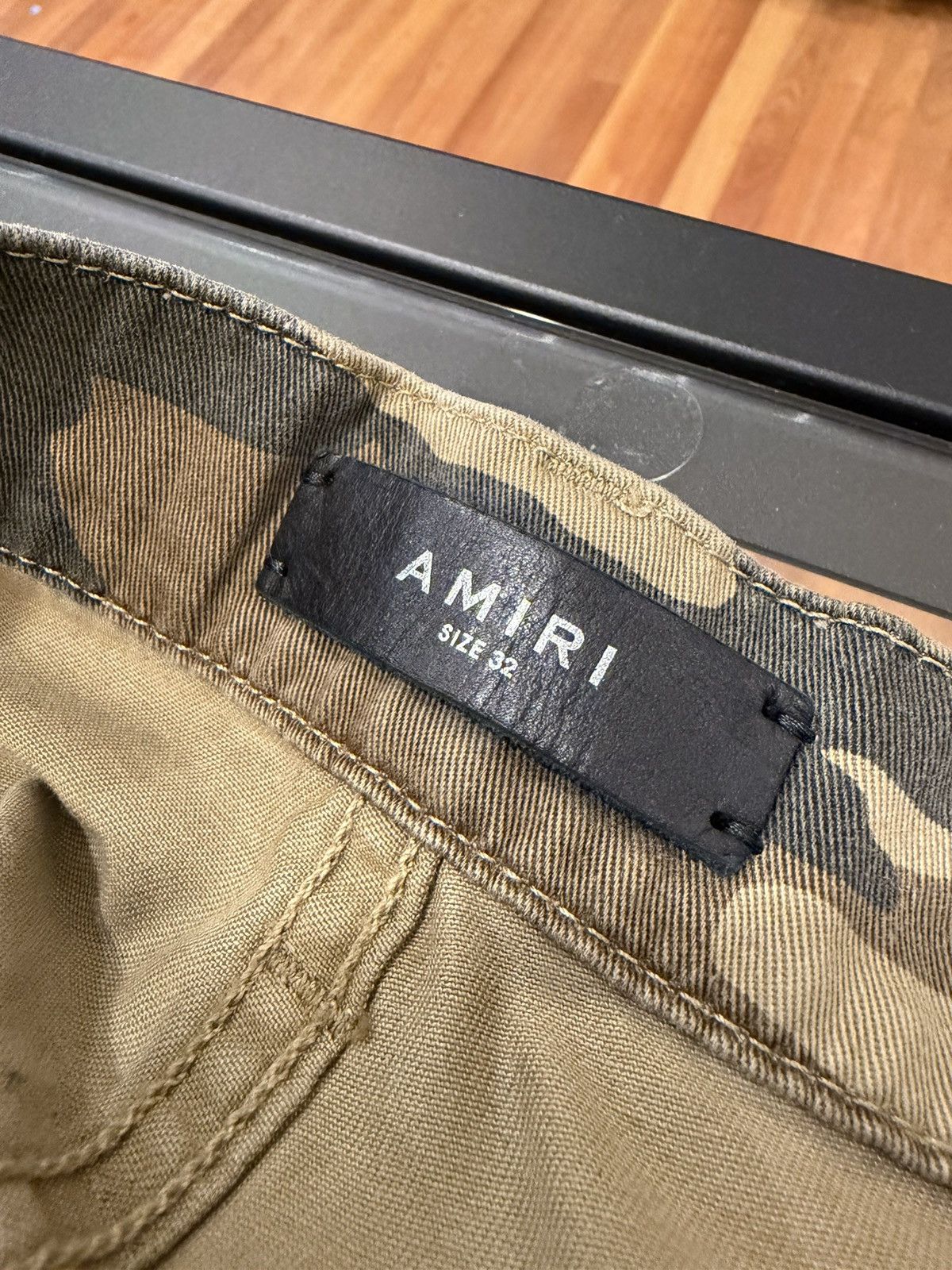 Amiri Amiri Camo Baggy Cargo Pants Size US 32 / EU 48 - 3 Thumbnail