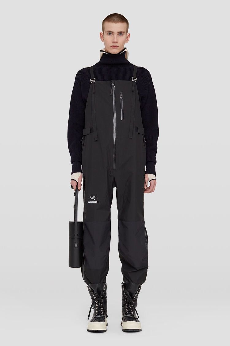 image of Arcteryx x Jil Sander Arc’Teryx X Jil Sander Bib Pant Overall in Black, Men's (Size 34)