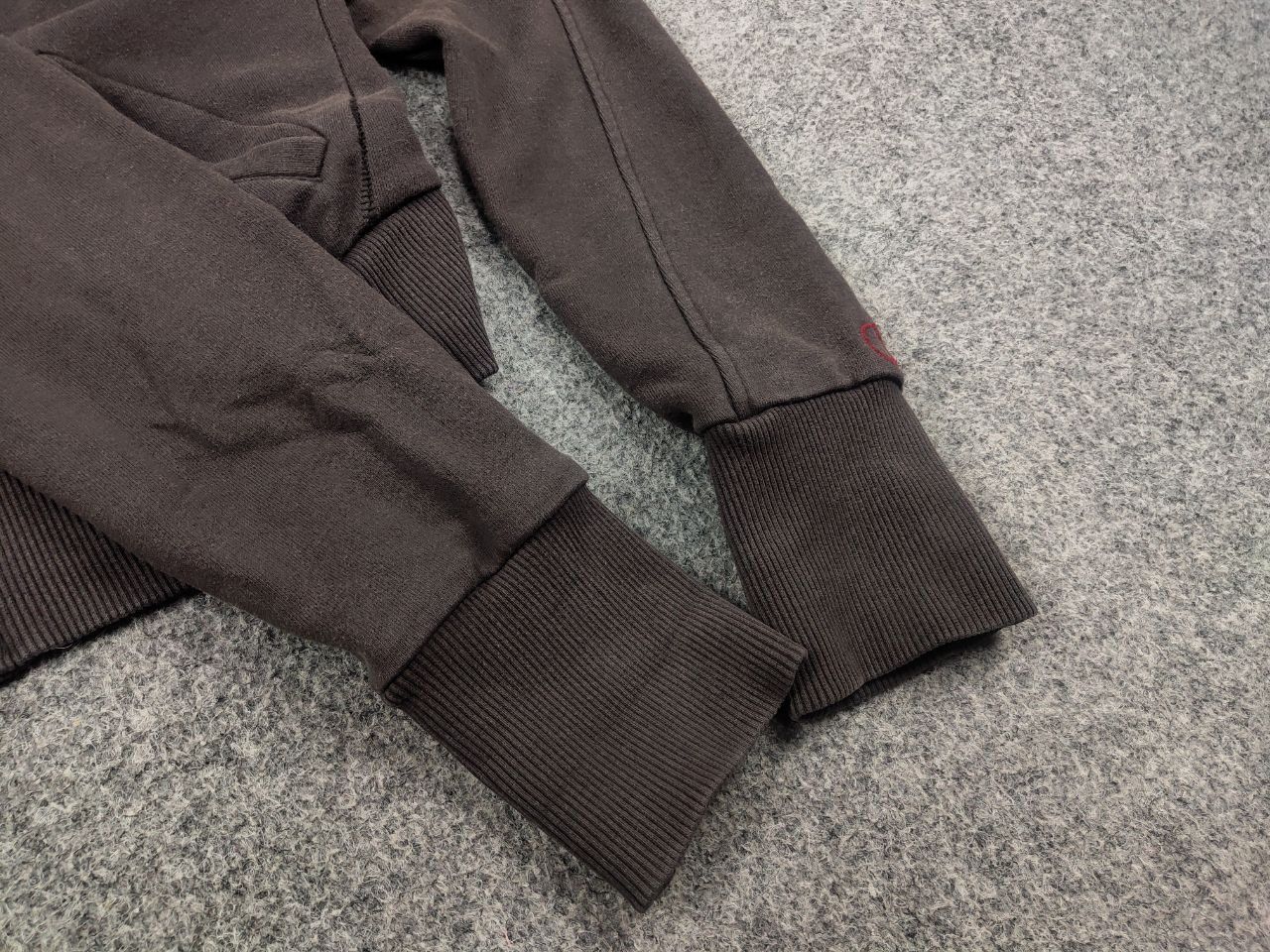 Engineered Garments Vintage 90's levis Engineered Brown faded Logo zip hoodie Size US S / EU 44-46 / 1 - 9 Thumbnail