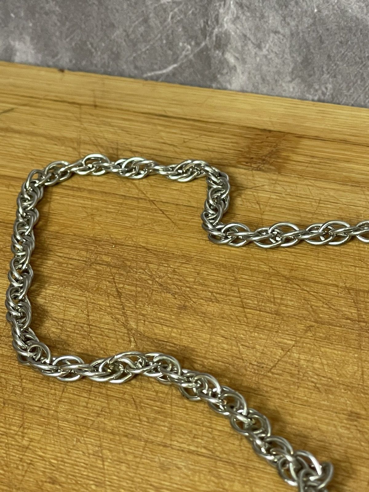Japanese Brand × Vintage Avant garde Chrome Hearts style Y2K Skull chain necklace Size ONE SIZE - 6 Thumbnail