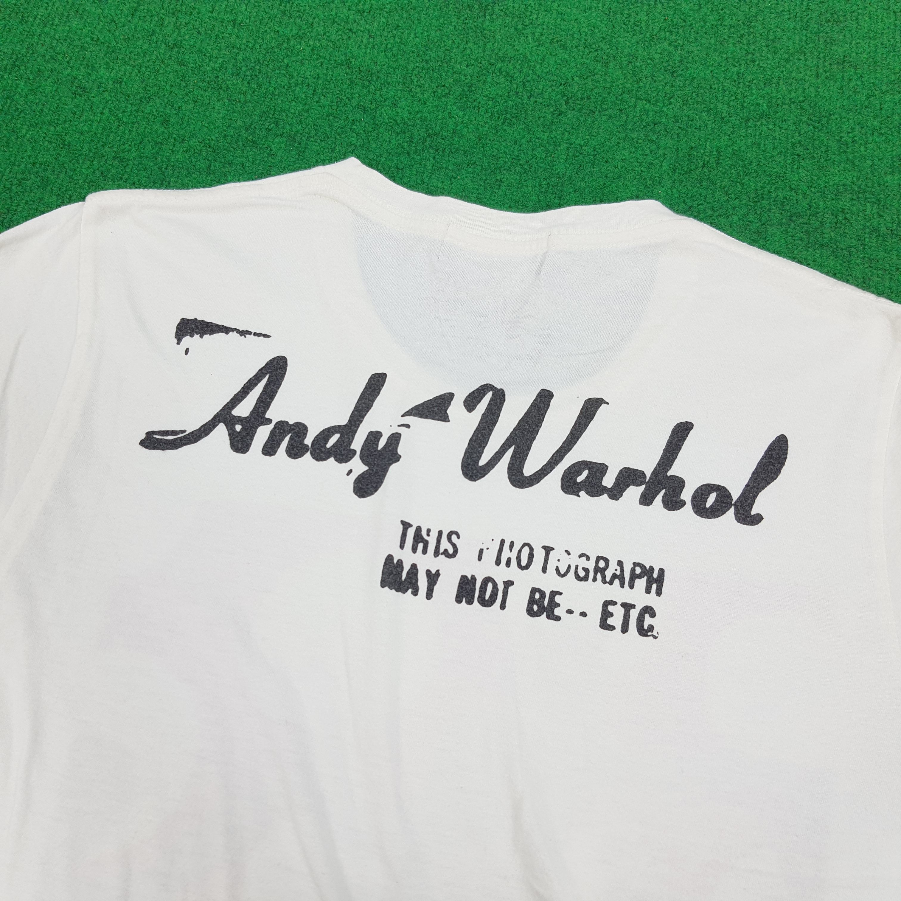 Hysteric Glamour × Japanese Brand × Vintage Vintage Andy Warhol by Hysteric Glamour Silhouette Tshirt l Size US S / EU 44-46 / 1 - 4 Thumbnail