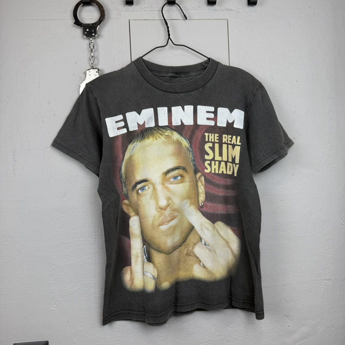Eminem Vintage 90’s Eminem The Real Slim Shady Band Tees Size US M / EU 48-50 / 2 - 1 Thumbnail