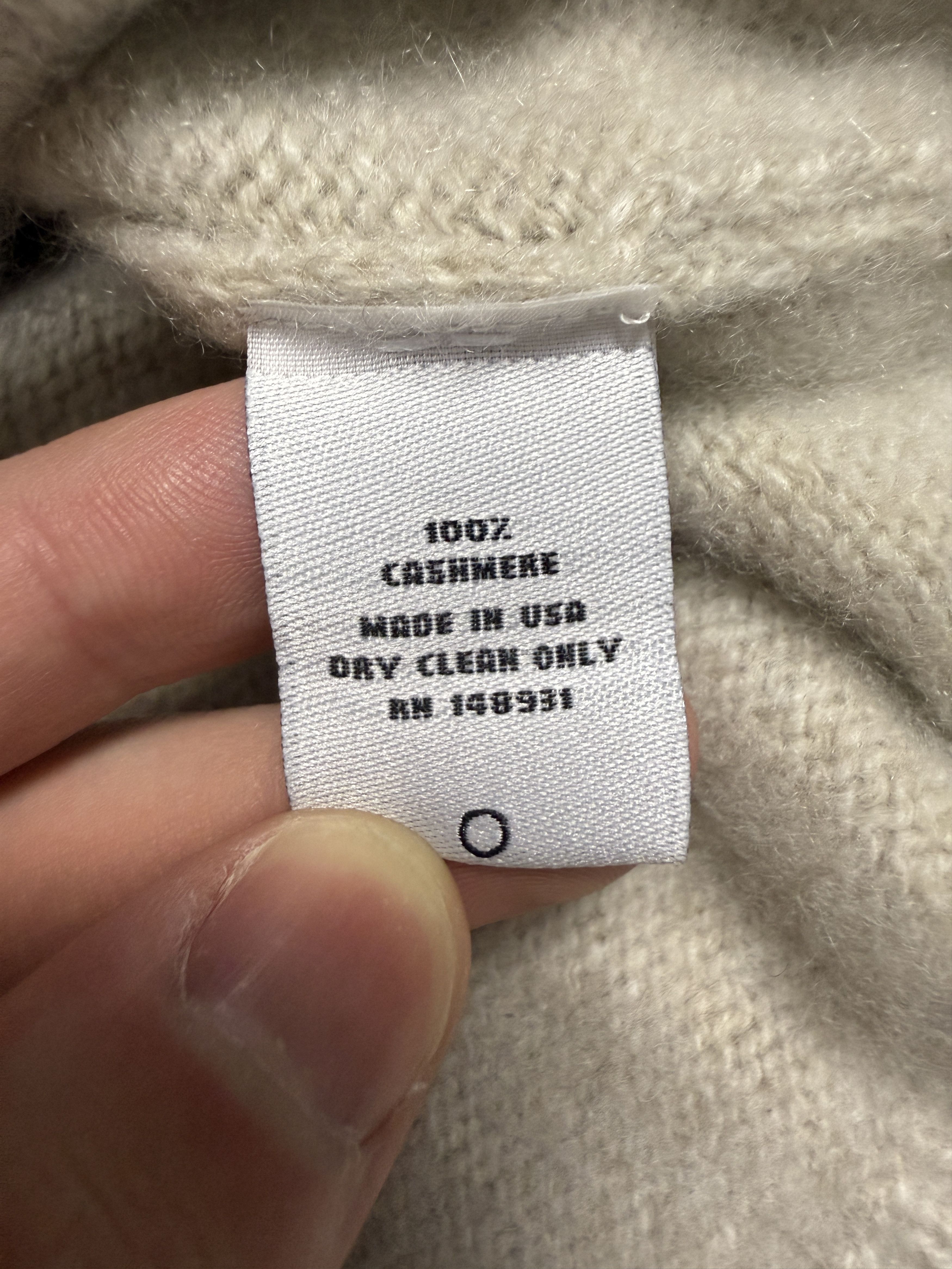 The Elder Statesman $1275 The Elder Statesman Relaxed Cashmere Turtleneck Size US L / EU 52-54 / 3 - 6 Thumbnail