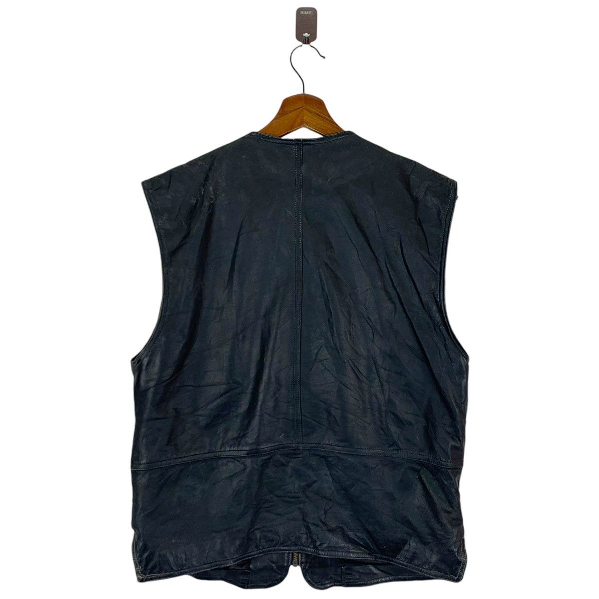 Urban Outfitters VINTAGE URBAN EXPRESS LEATHER VEST JACKET Size US M / EU 48-50 / 2 - 7 Thumbnail
