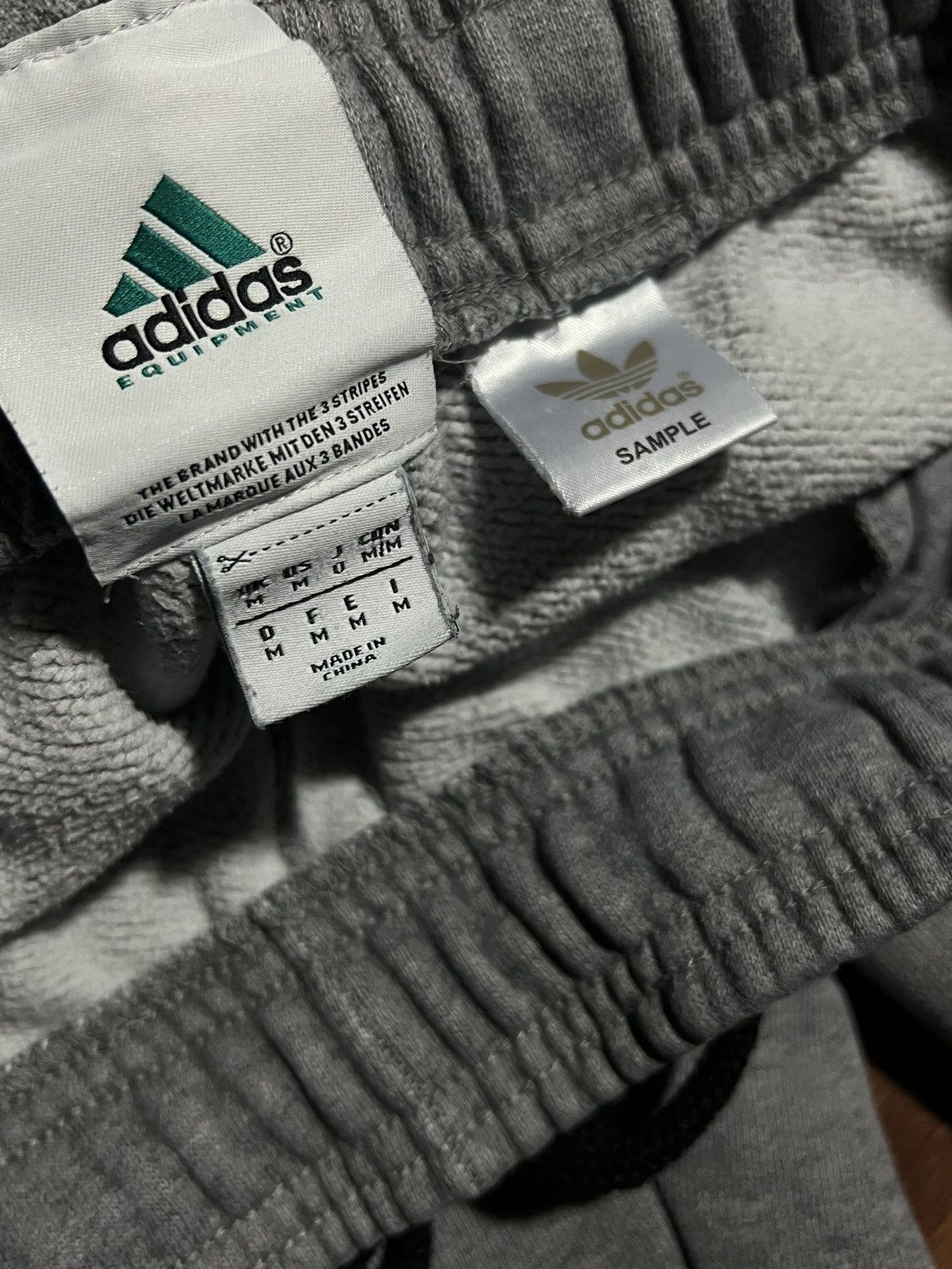 Adidas × Vintage SAMPLE Adidas Equipment Track Pants Joggers Size US 30 / EU 46 - 5 Thumbnail