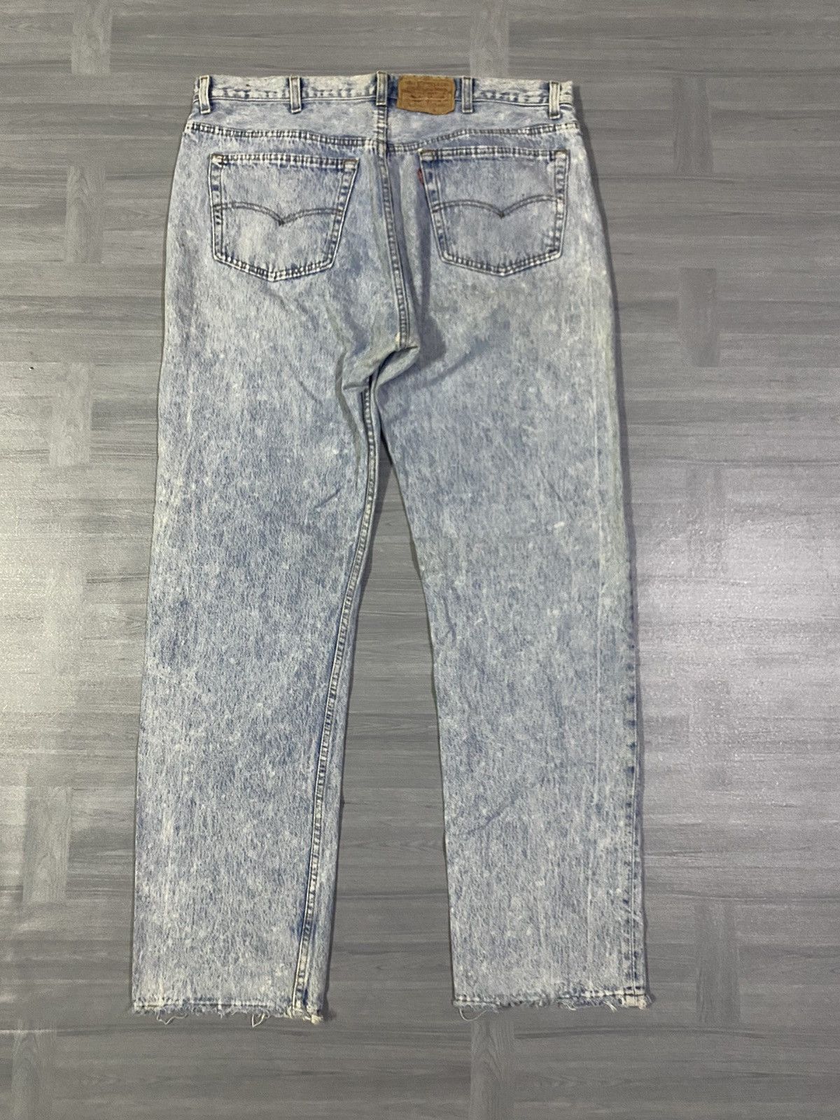 Levi's Vintage USA Levis 501 Distressed Light Wash Jeans Size US 40 / EU 56 - 16 Thumbnail