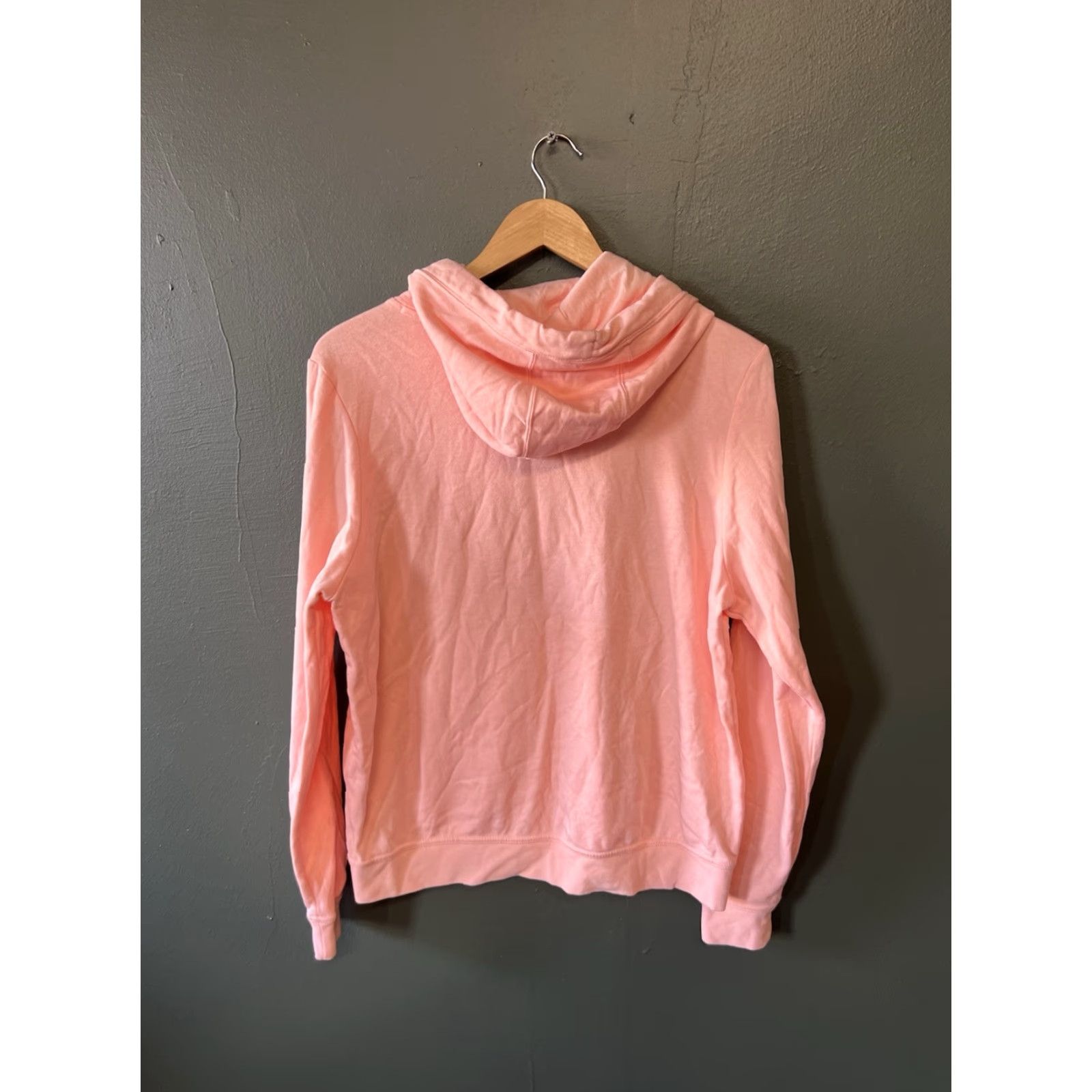 Nike Nike Sportswear Womens Funnel Neck Pullover Hoodie Size M Pink Pullover Hooded Activewear Womens Nike Sportswear Modern Fit? Size M / US 6-8 / IT 42-44 - 2 Thumbnail