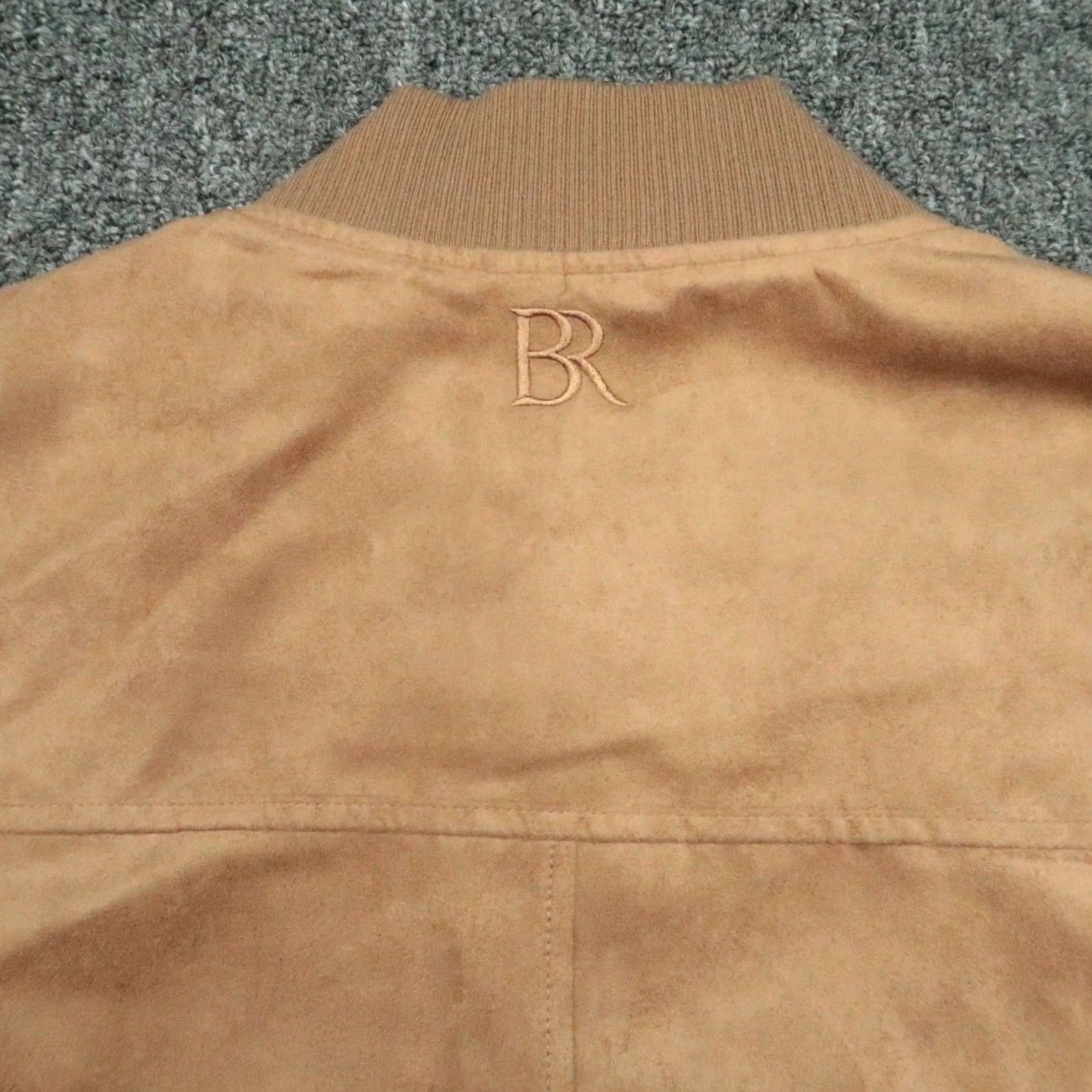 Banana Republic VINTAGE Banana Republic Jacket Mens XL Brown Rocco Faux Vegan Suede Bomber NWT Size US XL / EU 56 / 4 - 7 Thumbnail