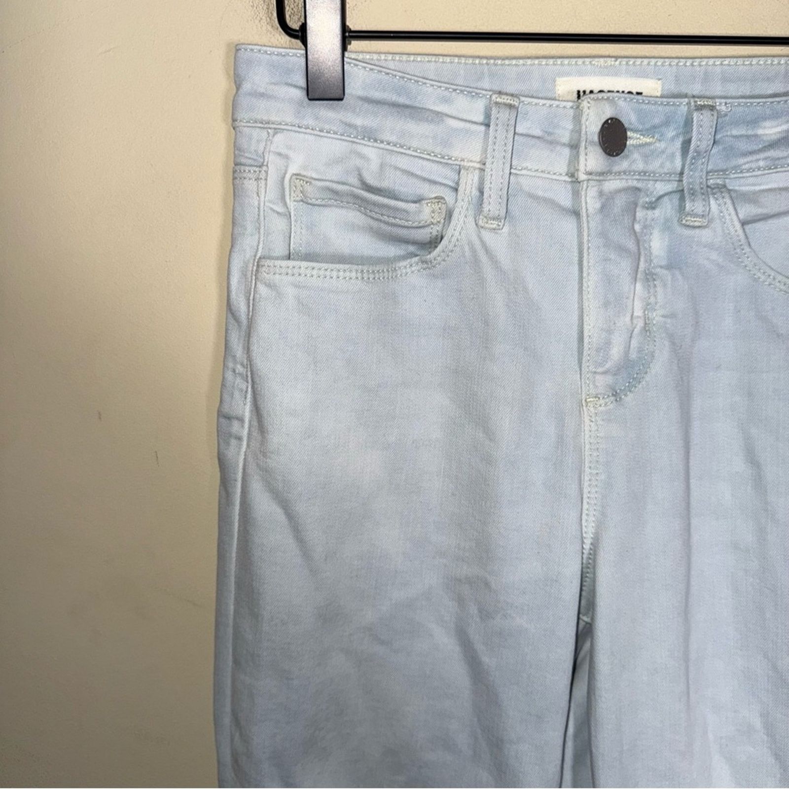 L'AGENCE L'AGENCE Marty high waist light wash flare denim jeans 23 Size 23" - 3 Thumbnail