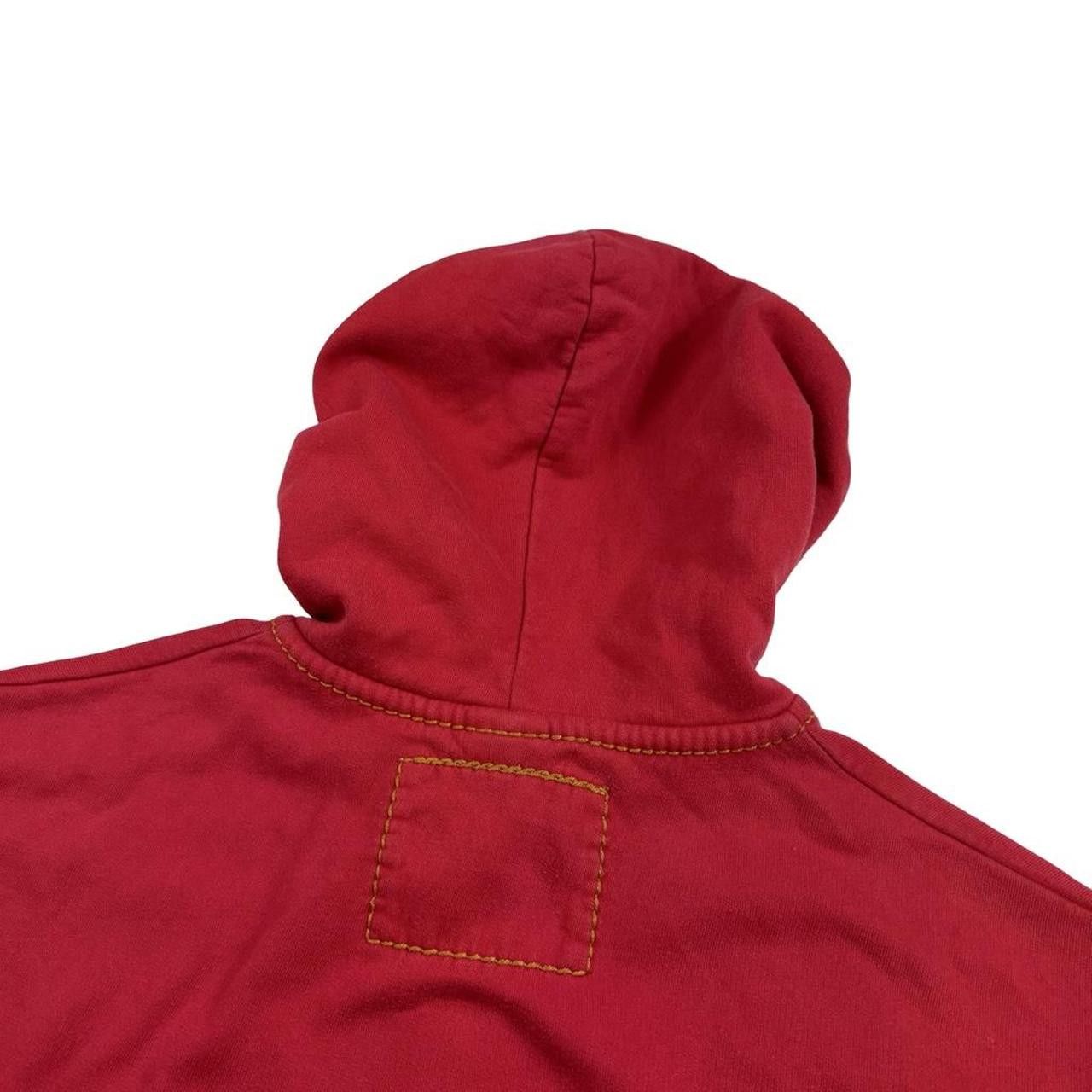 True Religion True Religion Triple Contrast Stitch Hoodie Red Extra Large Size US XL / EU 56 / 4 - 7 Thumbnail