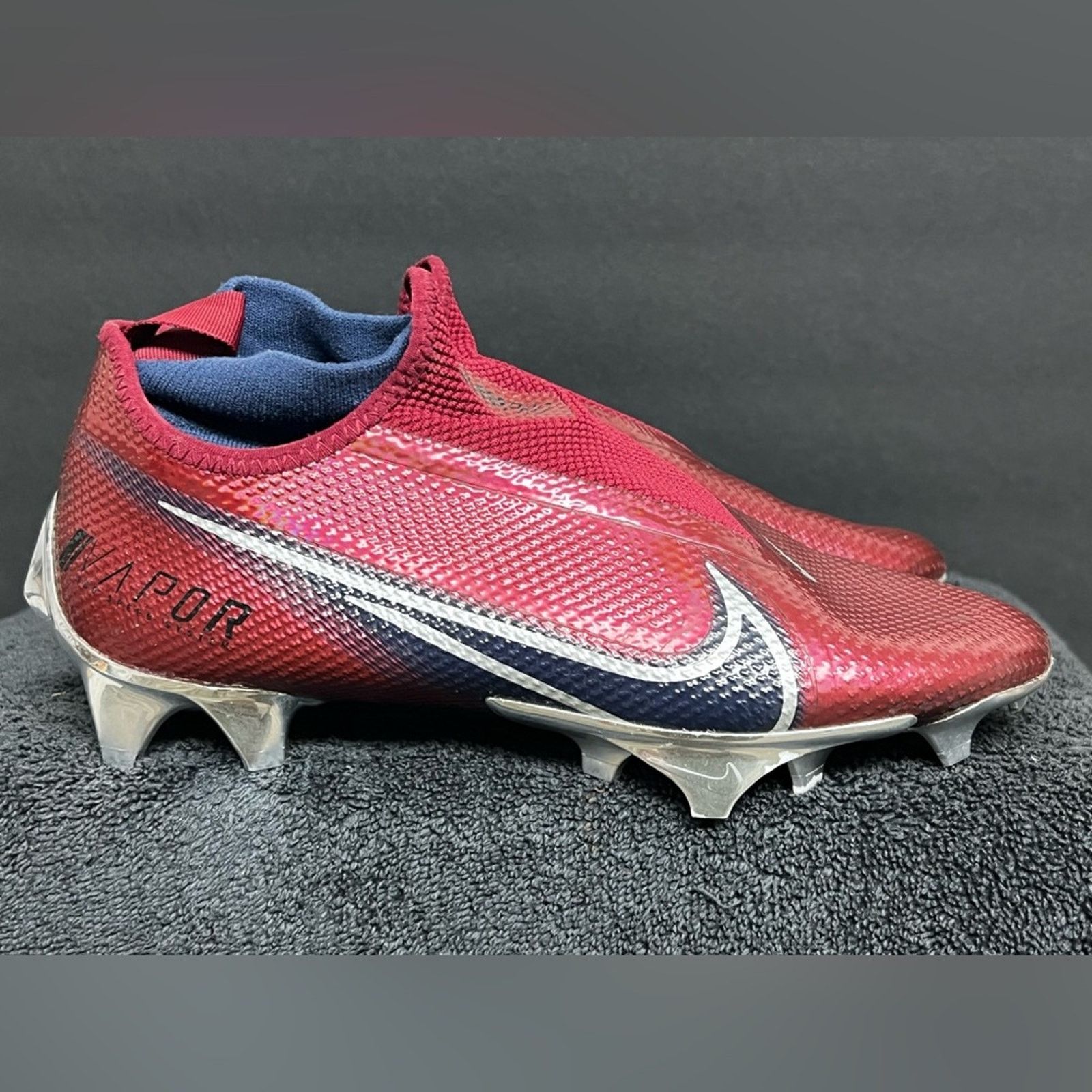 Nike Nike Vapor Edge Pro 360 ID Football Cleats Metallic Men RARE Size US 7.5 / EU 40-41 - 2 Thumbnail