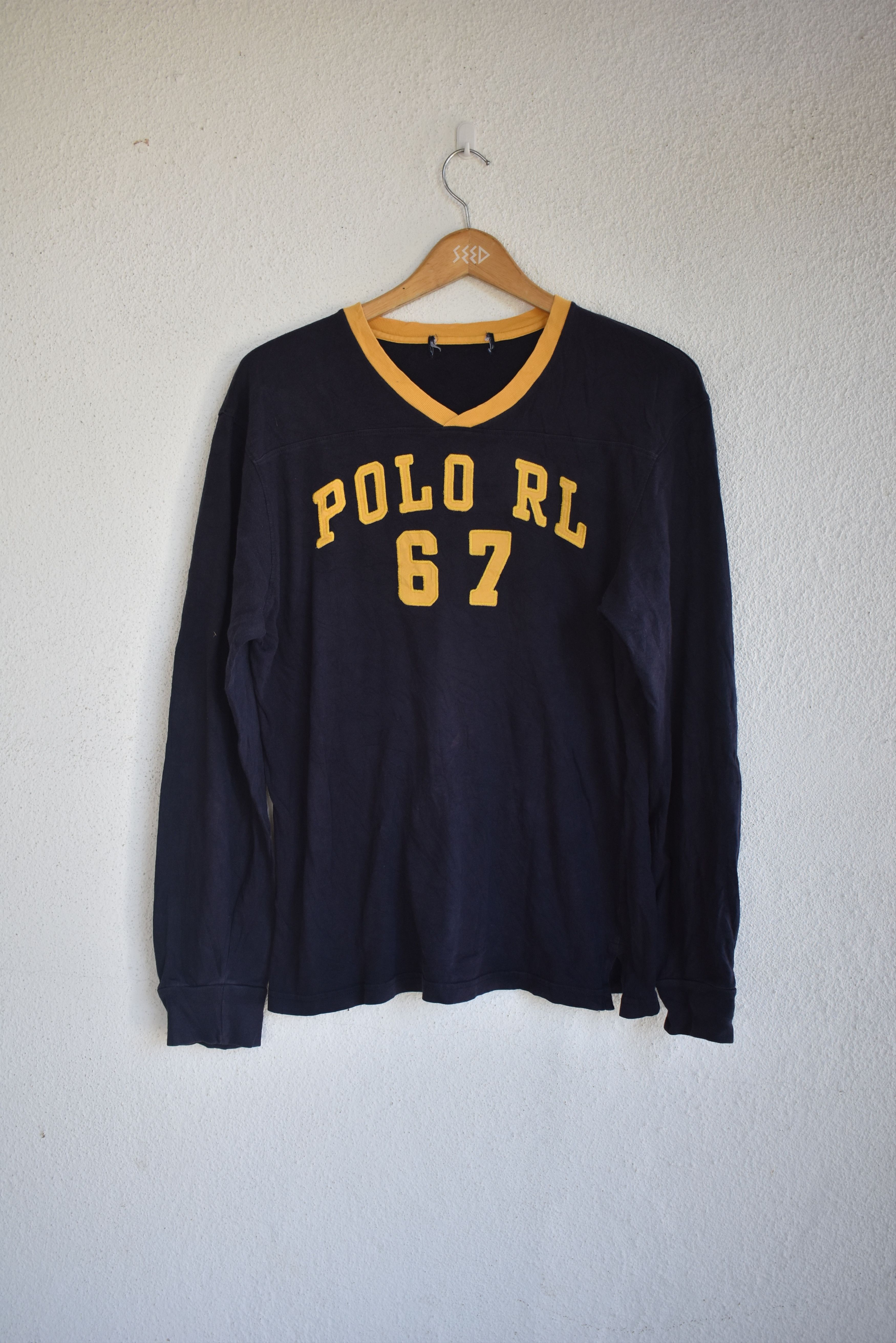 Polo Ralph Lauren × Vintage Vintage Polo RL-67 Jeans Co Crewneck Size US M / EU 48-50 / 2 - 3 Thumbnail