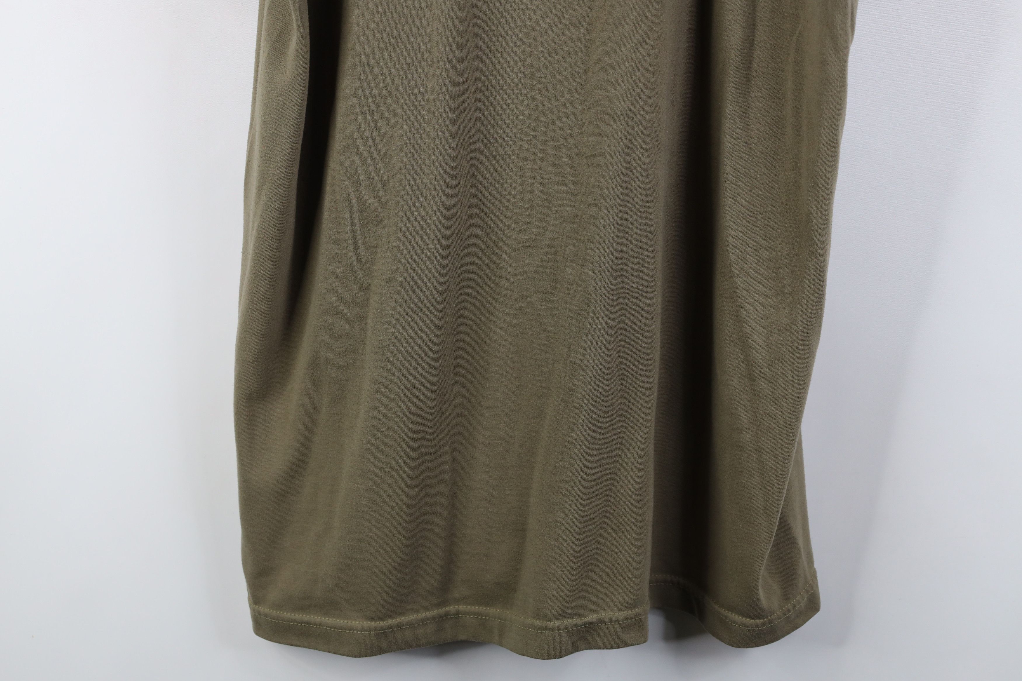 Vintage Vintage 90s Streetwear Short Sleeve T-Shirt Coyote Brown USA Size US L / EU 52-54 / 3 - 3 Thumbnail