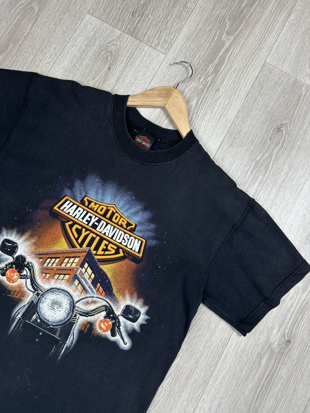 Harley Davidson Vintage Harley Davidson T-Shirt Black Bear 1995 Size US M / EU 48-50 / 2 - 2 Thumbnail