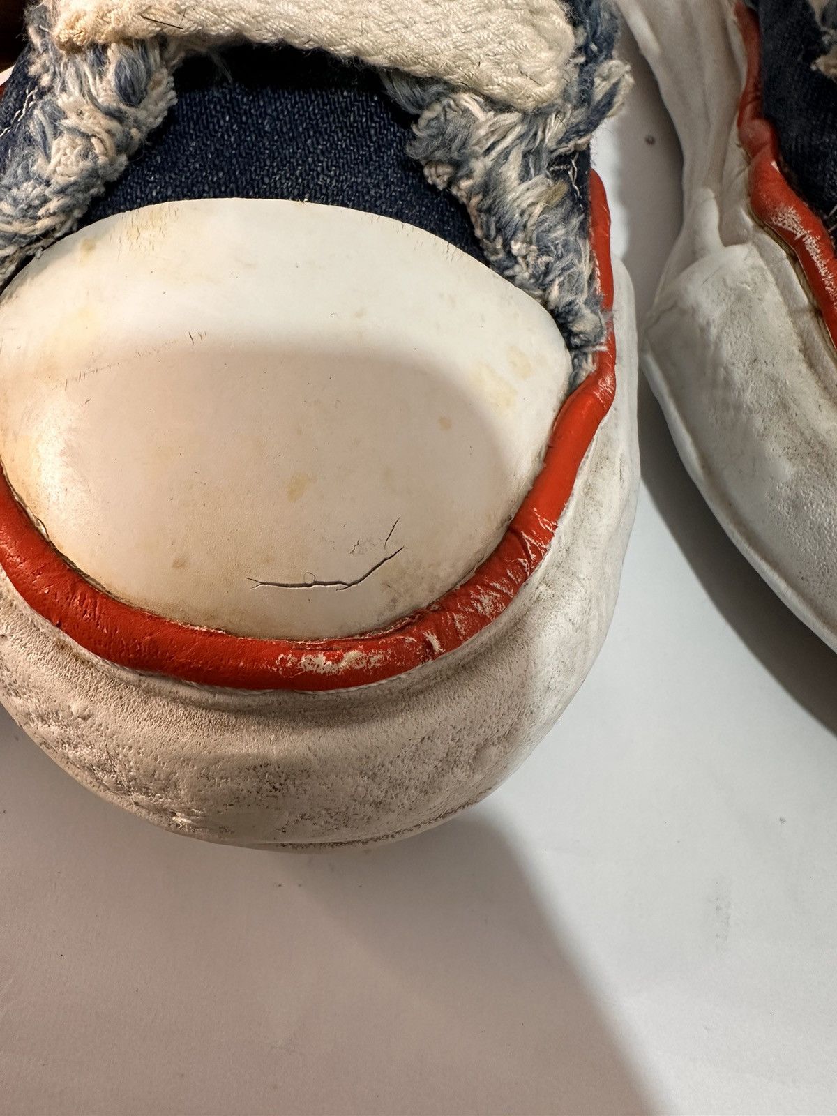 Maison MIHARA YASUHIRO × Nigel Cabourn Maison MIHARA YASUHIRO x Nigel Cabourn Blue Denim Sneaker. Size US 8 / EU 41 - 14 Thumbnail