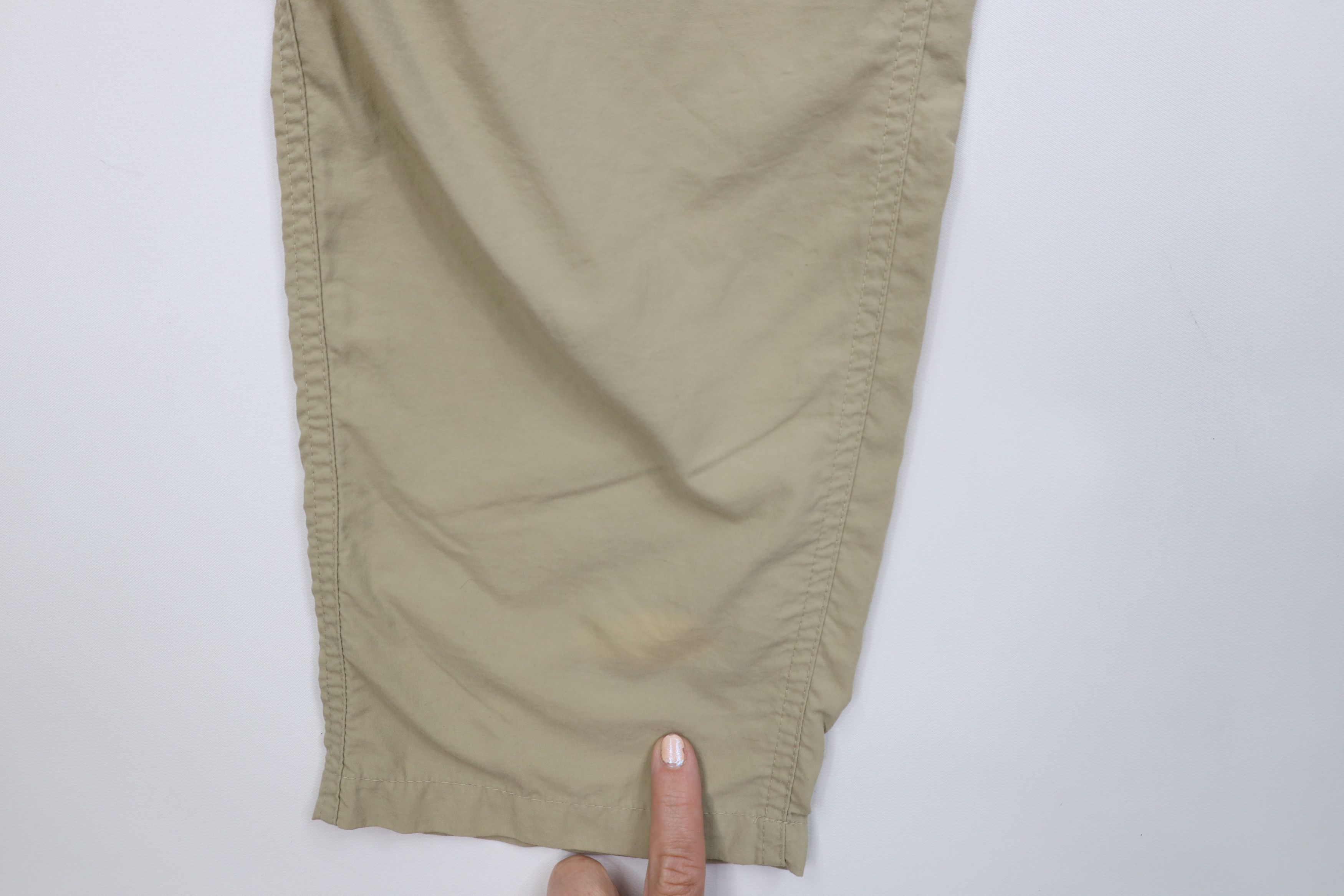 Patagonia Vintage 90s Patagonia Spell Out Belted Cargo Pants Beige Size US 30 / EU 46 - 5 Thumbnail