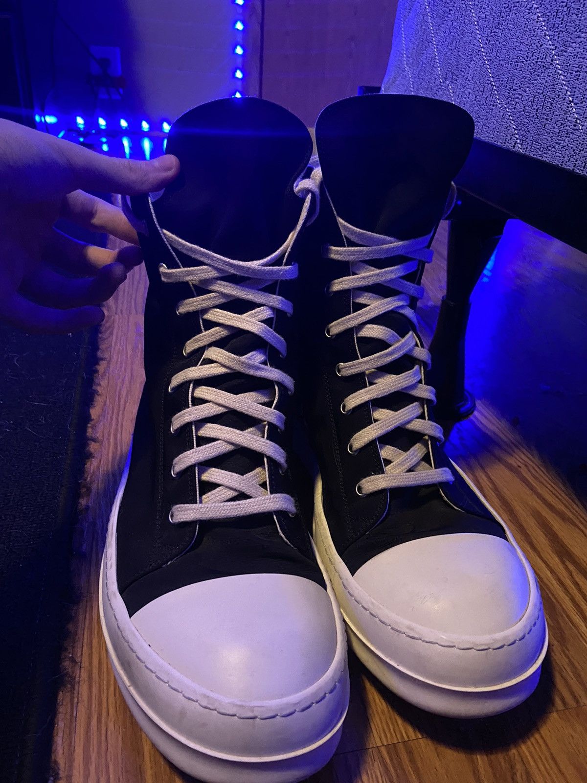 Rick Owens Rick Owens High Top Ramones Size US 10 / EU 43 - 6 Thumbnail