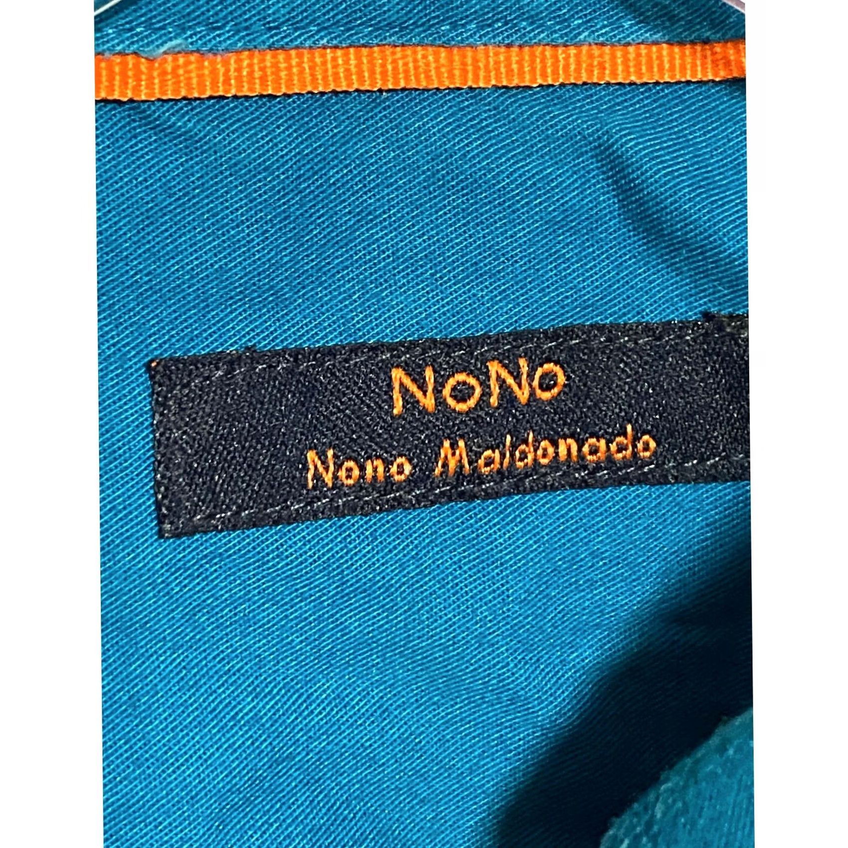 Vintage NoNo Maldonado Blue Button Down Shirt Mens S Preppy Summer Casual Classic Office Size US S / EU 44-46 / 1 - 4 Thumbnail