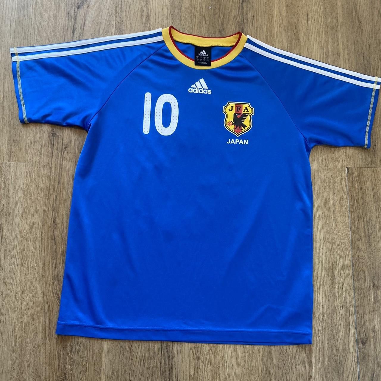 Adidas 2008-09 Japan *10 Nakamura Adidas Football Shirt y2k 2000s Size US M / EU 48-50 / 2 - 2 Thumbnail