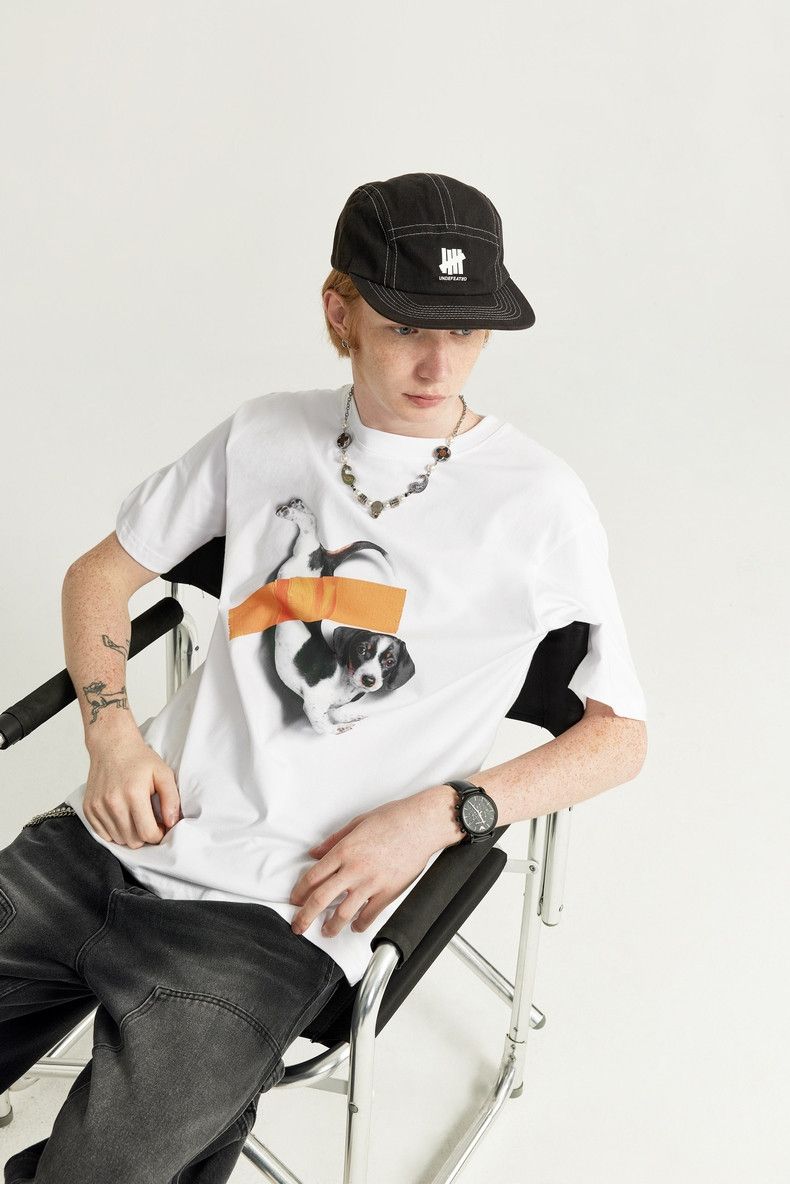 Japanese Brand Puppy Printed Cotton Shirt Graphic Size US XL / EU 56 / 4 - 3 Thumbnail