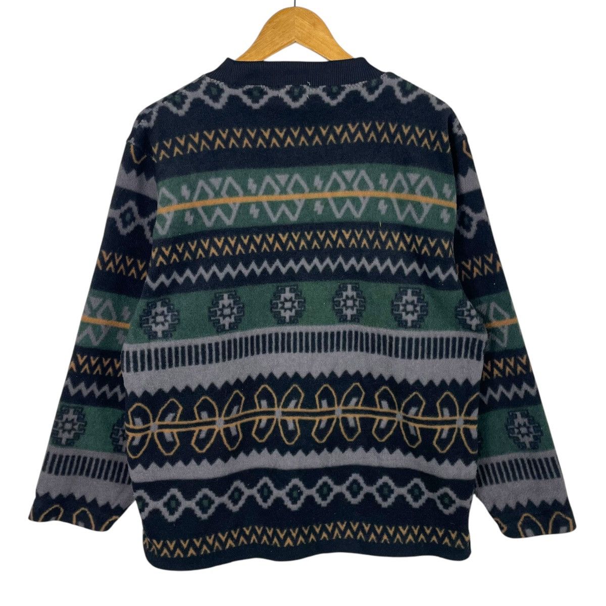 Uniqlo × Vintage 💥90s UNIQLO NATIVE DESIGN PULLOVER SWEATSHIRT Size US M / EU 48-50 / 2 - 6 Thumbnail