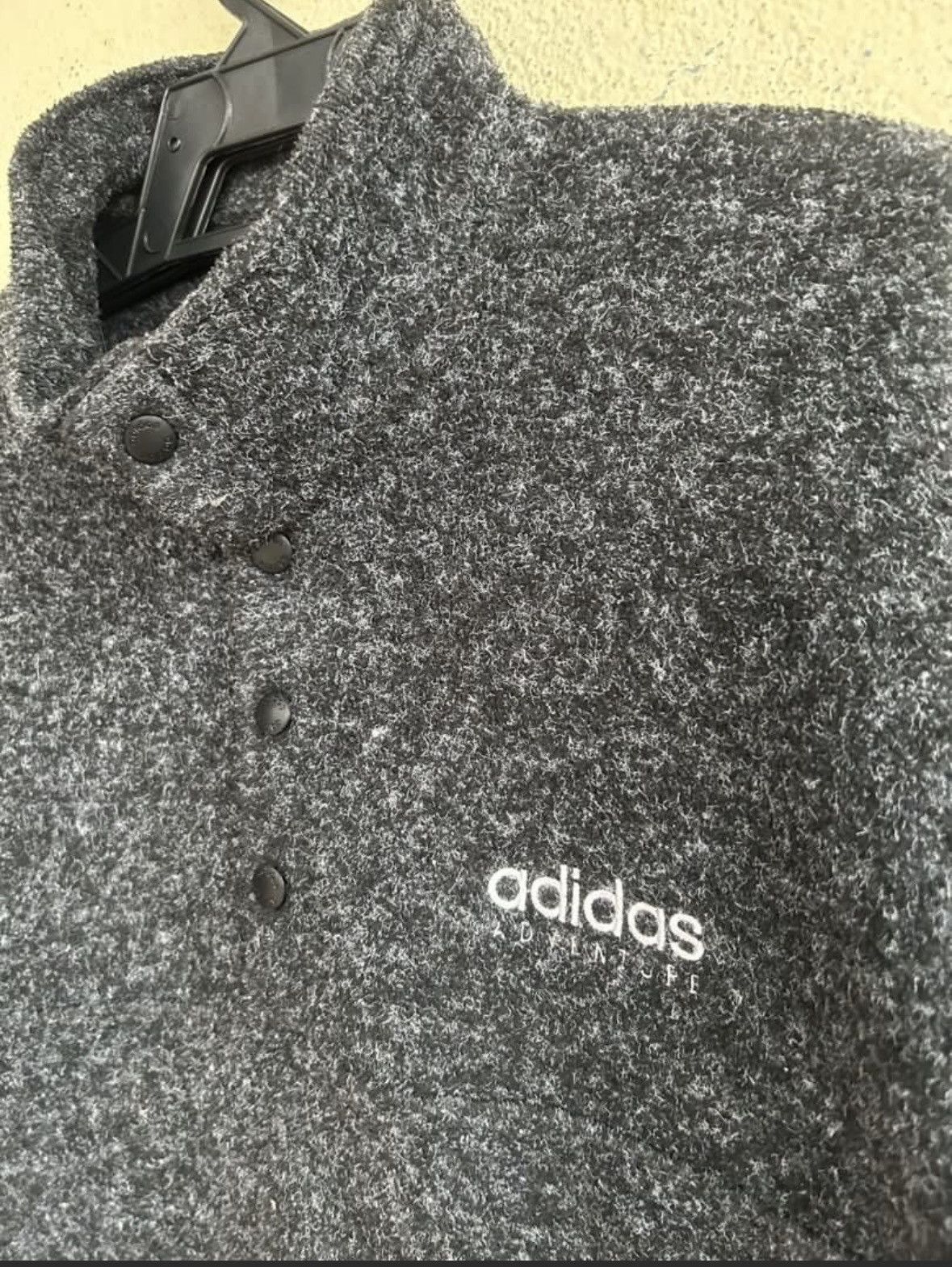 Adidas × Vintage Vintage Adidas Adventure Spell out Fleece Size US M / EU 48-50 / 2 - 5 Thumbnail