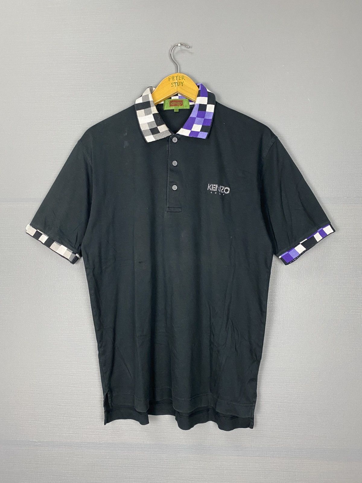 Kenzo Vintage Kenzo Golf Polo tee Size US M / EU 48-50 / 2 - 1 Thumbnail