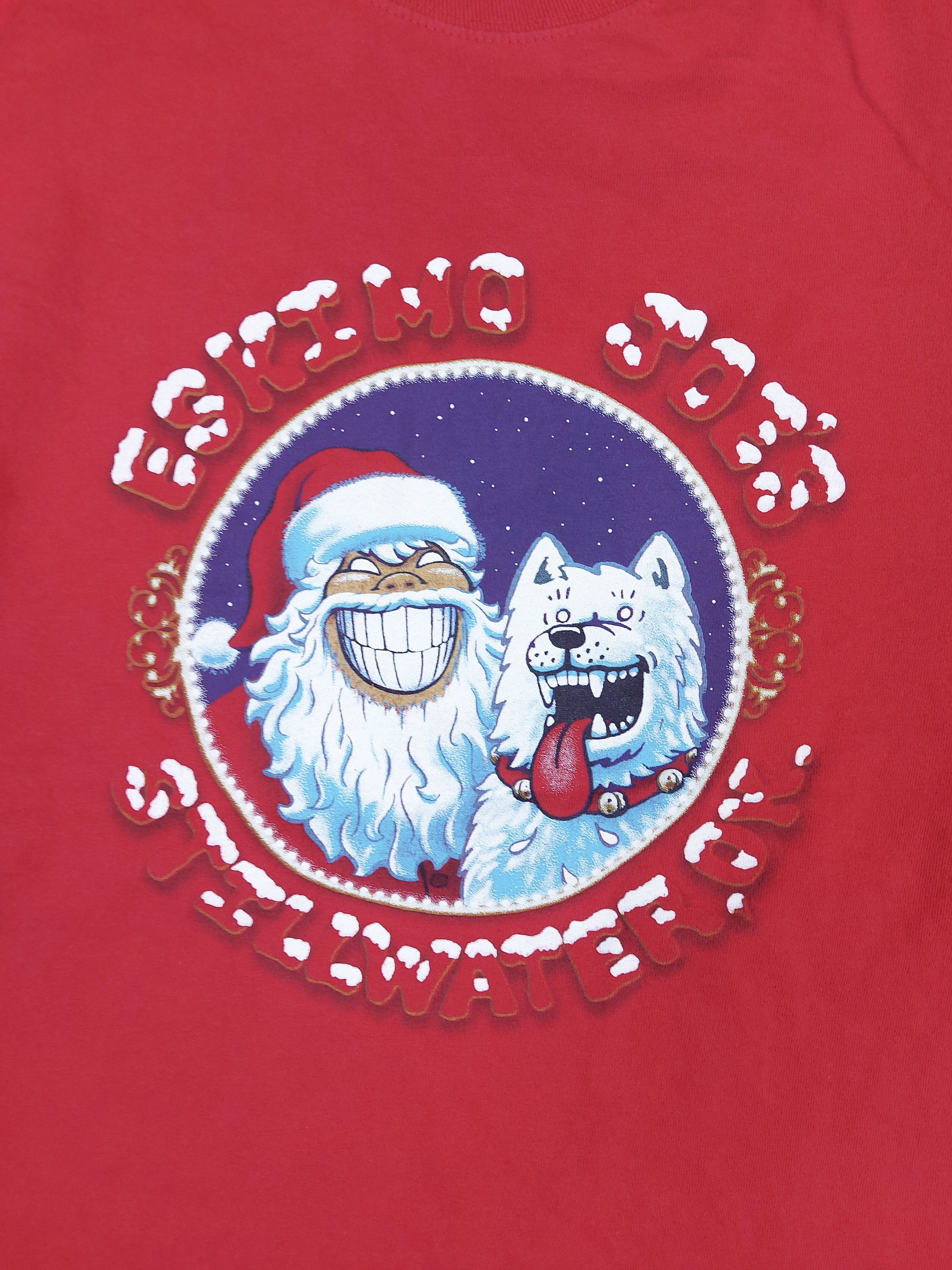Vintage Vintage Y2K Eskimo Joe’s Christmas Stillwater ON TEE Size US L / EU 52-54 / 3 - 4 Thumbnail