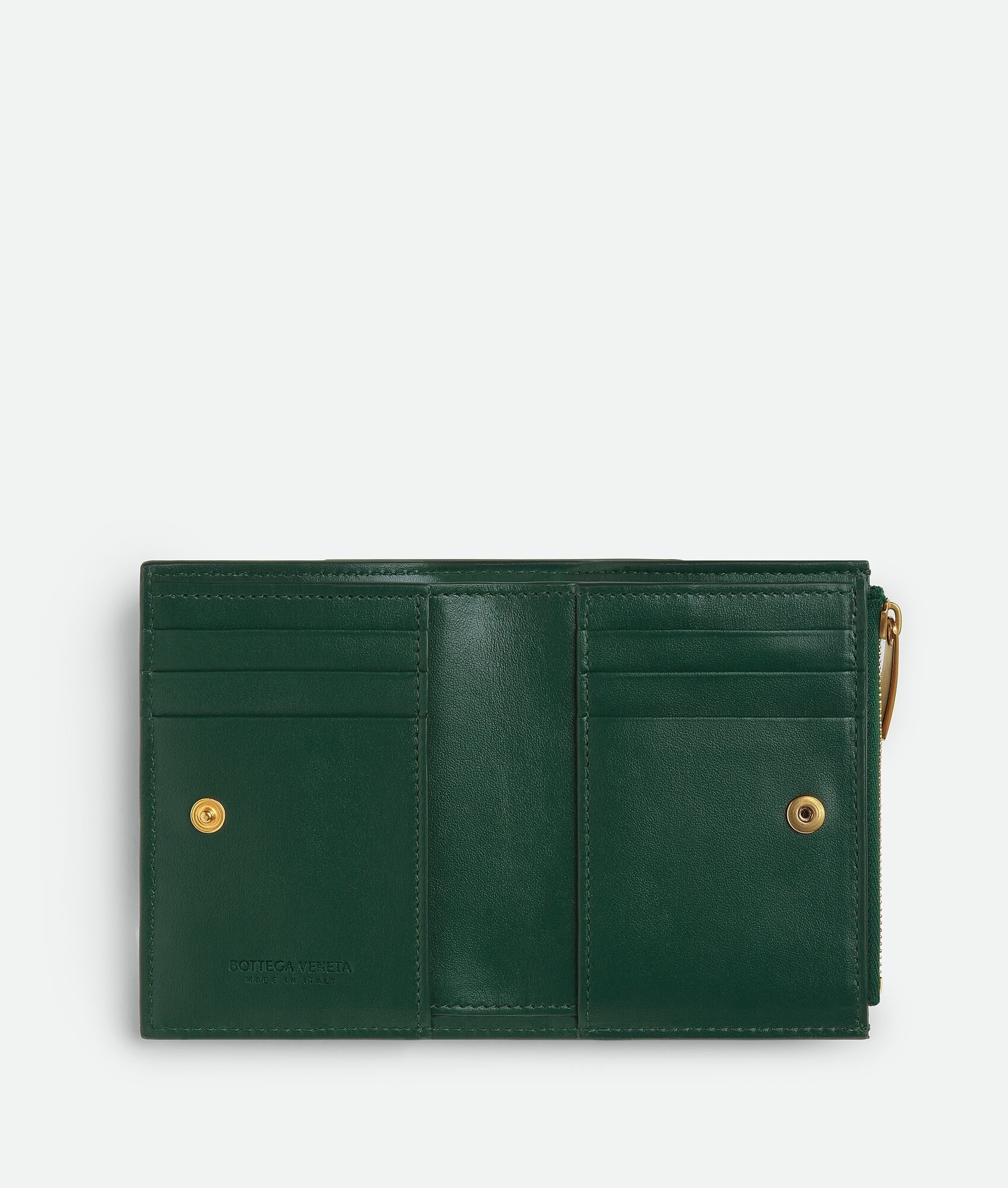 Bottega Veneta o1lf3ng10525 Size: OS / Small Cassette Bi-Fold Zip Wallet Size ONE SIZE - 2 Thumbnail