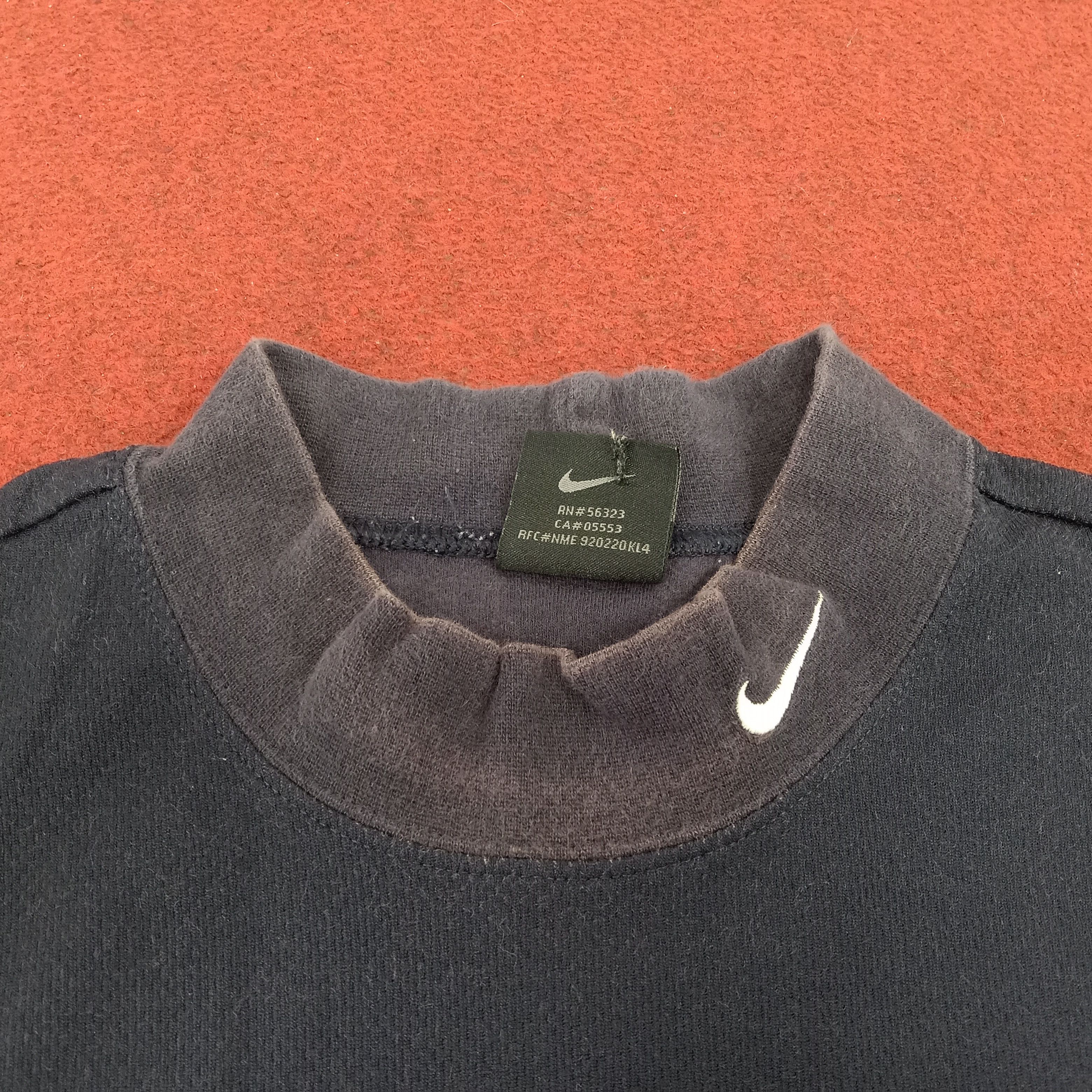 Nike × Vintage Nike Sportswear Streetwear Style Small Logo Design Tshirt Size US L / EU 52-54 / 3 - 3 Thumbnail