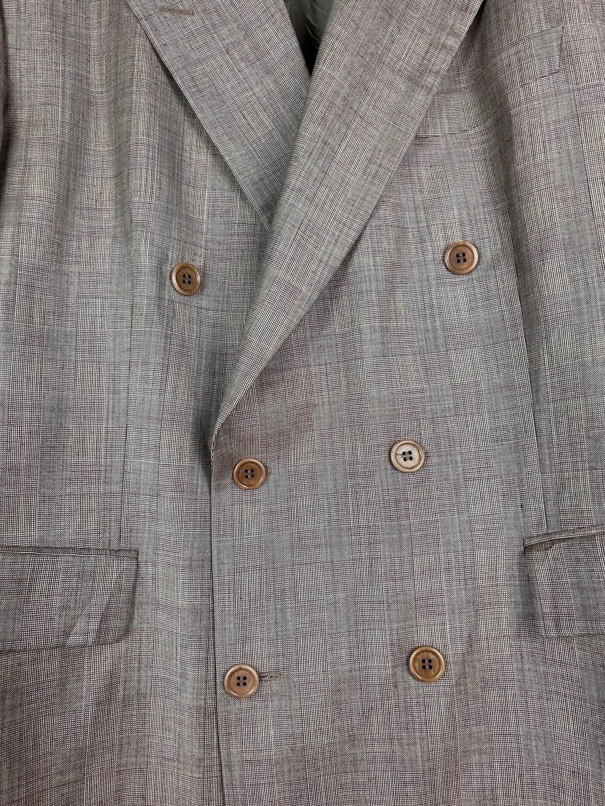 Designer × Hugo Boss Hugo Boss Cashmere woolen beige blazer vintage Size 52L - 3 Thumbnail