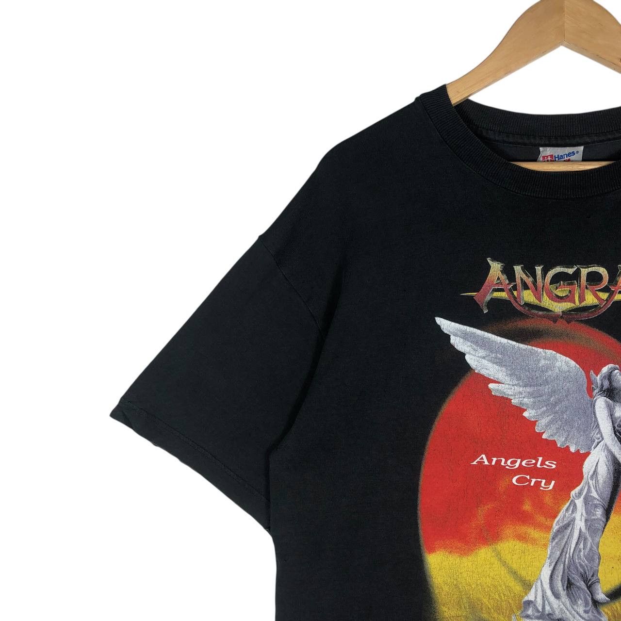 Band Tees Vintage 90's Angra Angles Cry T-Shirt Size US L / EU 52-54 / 3 - 3 Thumbnail